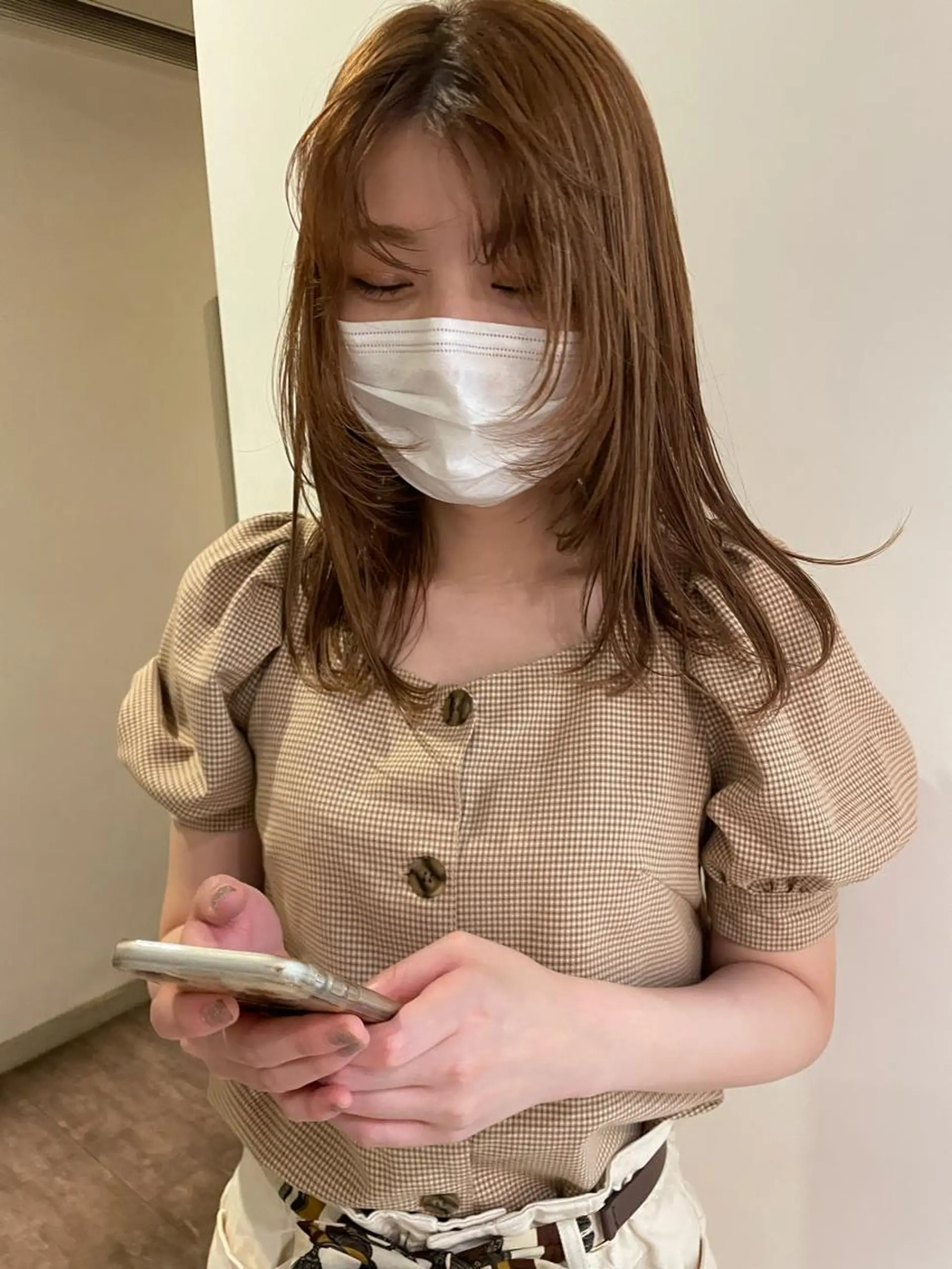 ミディアム カット トリートメント classic 新横浜所属・大人girly🛋️ 🤍yukakoのヘアスタイル