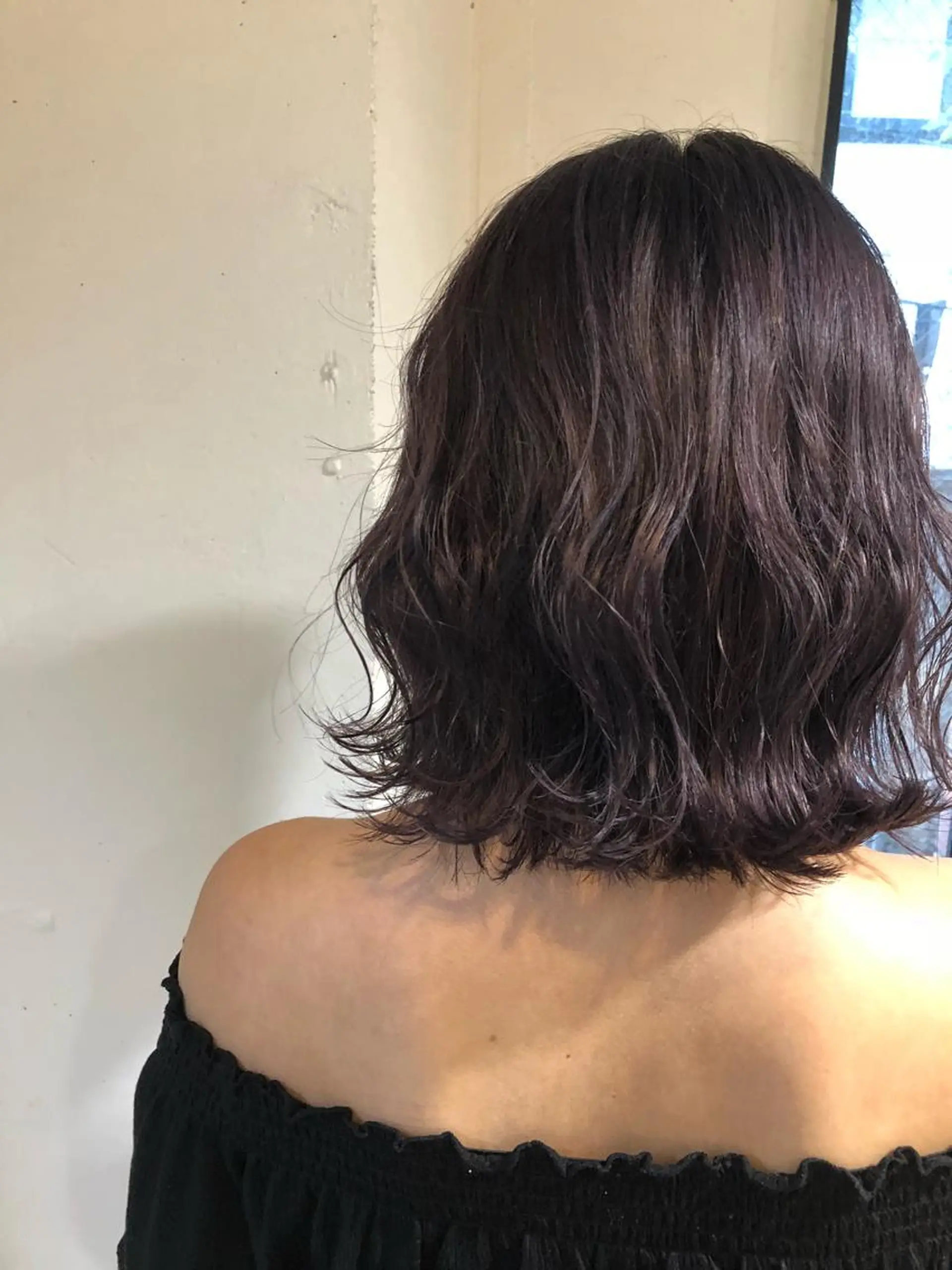 ミディアム カラー ヘアアレンジ メンズ キッズ ネイル マツエク・マツパ 透明感カラー🤎 ゆりのヘアスタイル