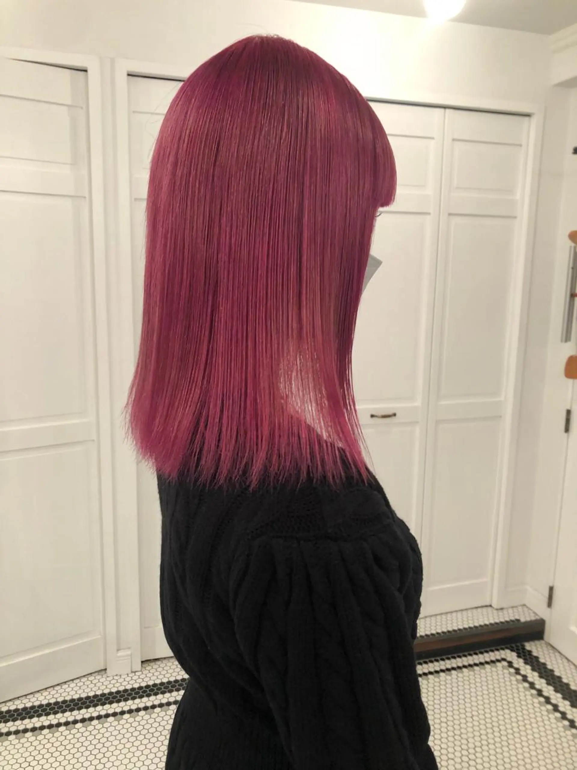 カラー ヘアカラー ブリーチカラー🎀 韓国風/寺門美優のヘアスタイル