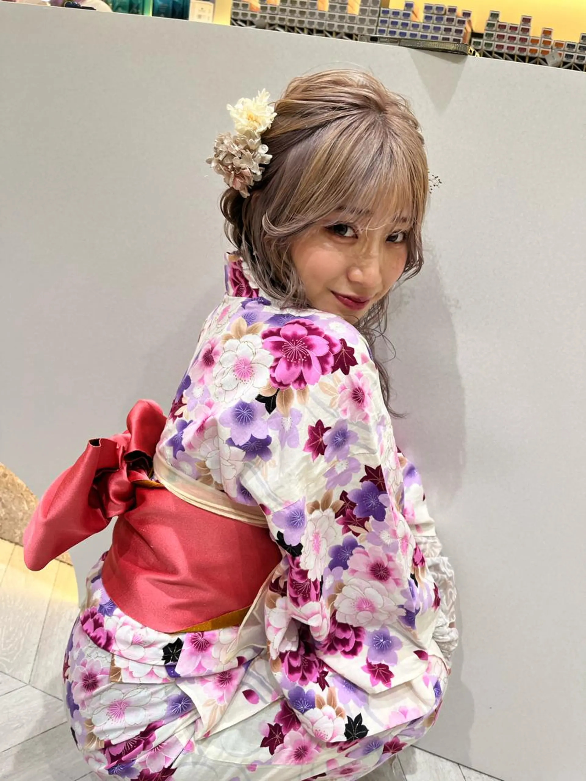 ヘアアレンジ ∴Sanae. ∴ トータルビューティーのマツエク・マツパデザイン