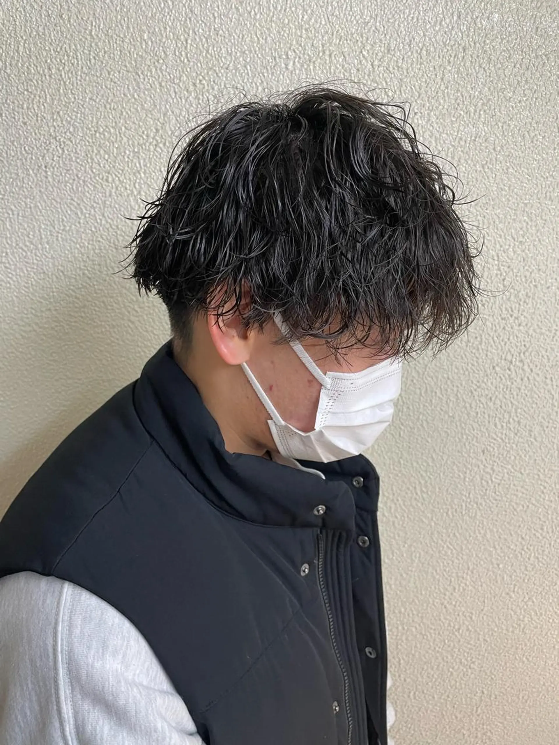 ショート パーマ メンズ 辻堂メンズ特化 YU-YAのヘアスタイル