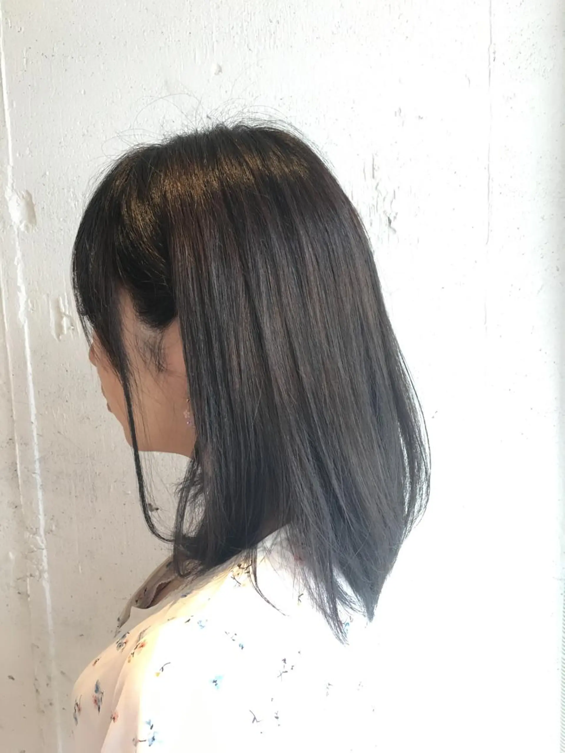 カラー アッシュ バイオレットカラー バイオレットアッシュ レイヤー/大人メンズ パーマ🌀 平島拓也のヘアスタイル