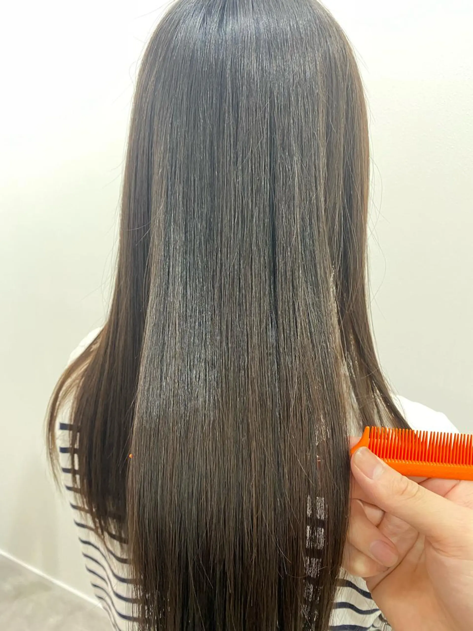 セミロング カット 縮毛矯正 トリートメント 【乾かすだけで革命】 早矢仕正志のヘアスタイル