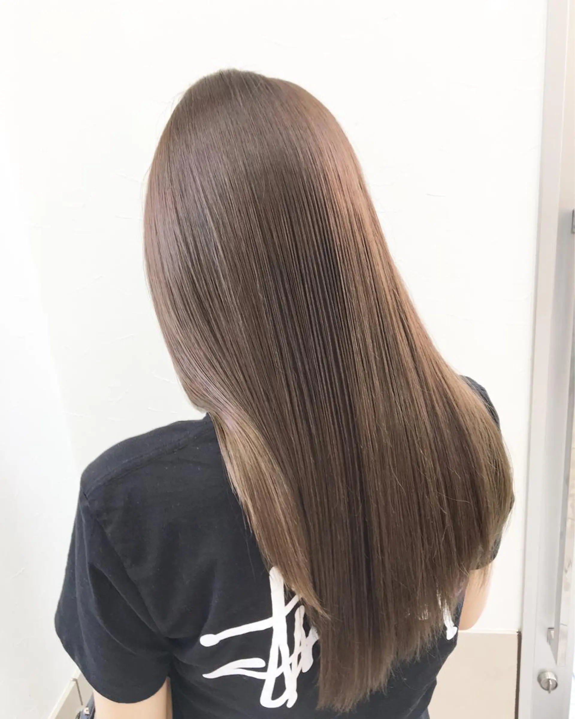 セミロング カラー ベージュカラー カット ヘアカラー トリートメント MERu/高橋裕之 /レイヤー/艶カラーのヘアスタイル