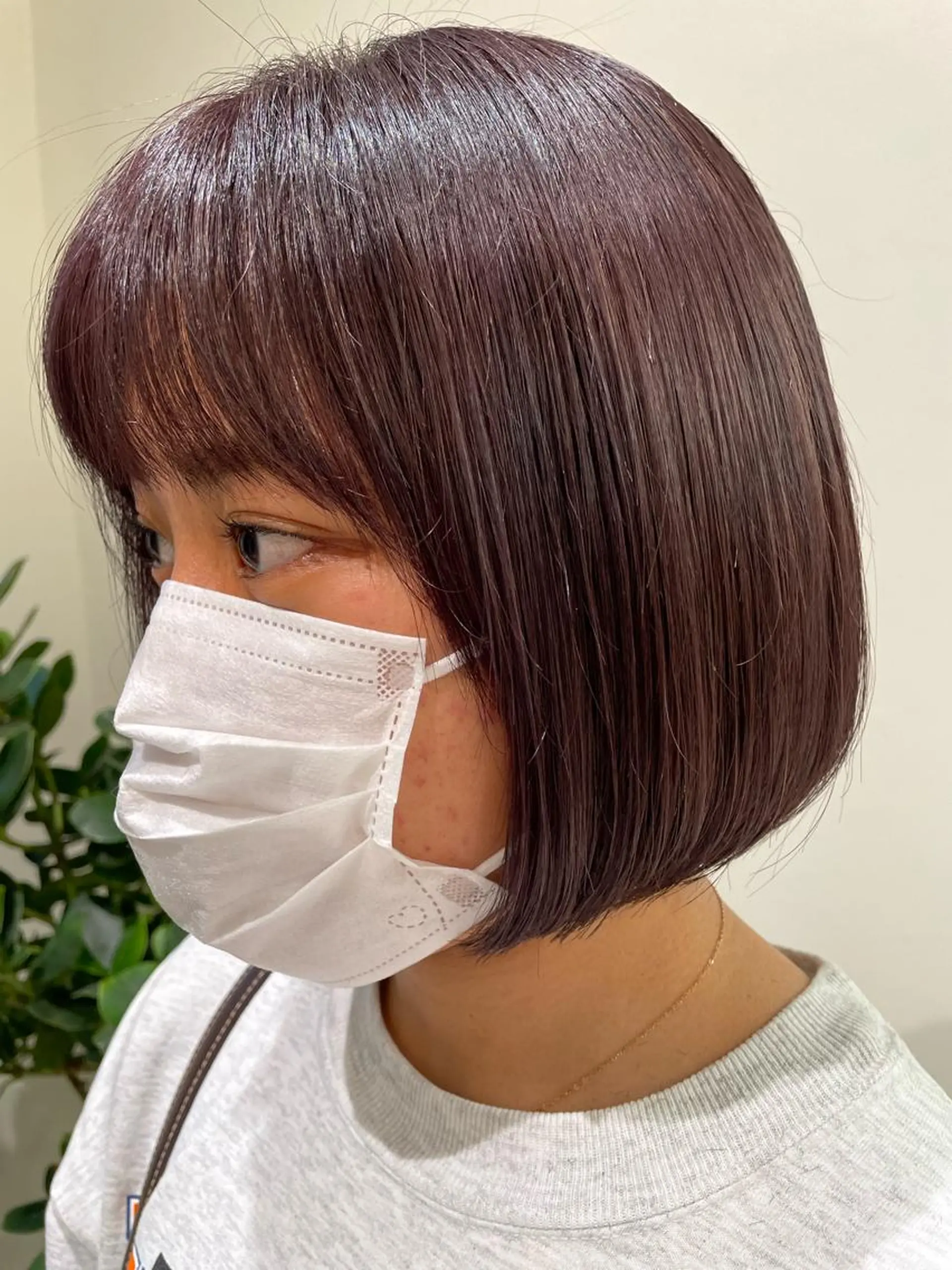 ショート カラー ボブ/インナーカラー /眉毛/Miyuのヘアスタイル