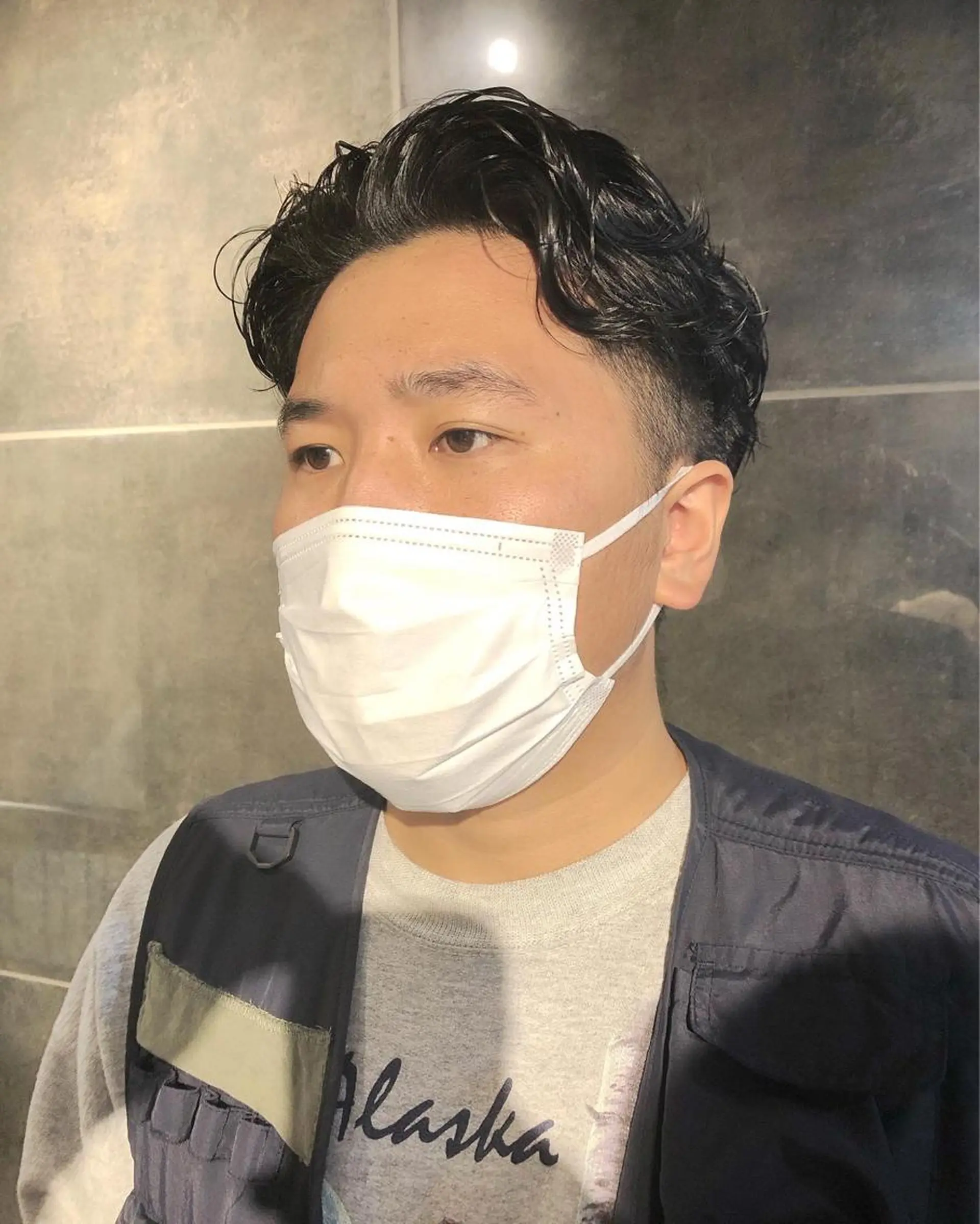 パーマ ヘアアレンジ メンズ カット パーマ トリートメント ヘアセット メンズ特化✂️栗原 侑也のヘアスタイル