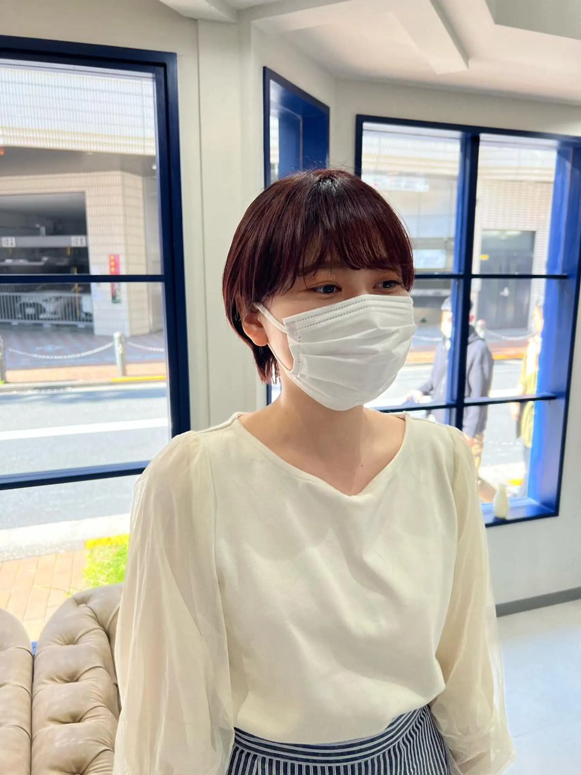 ショート 村山 豪歩のヘアスタイル