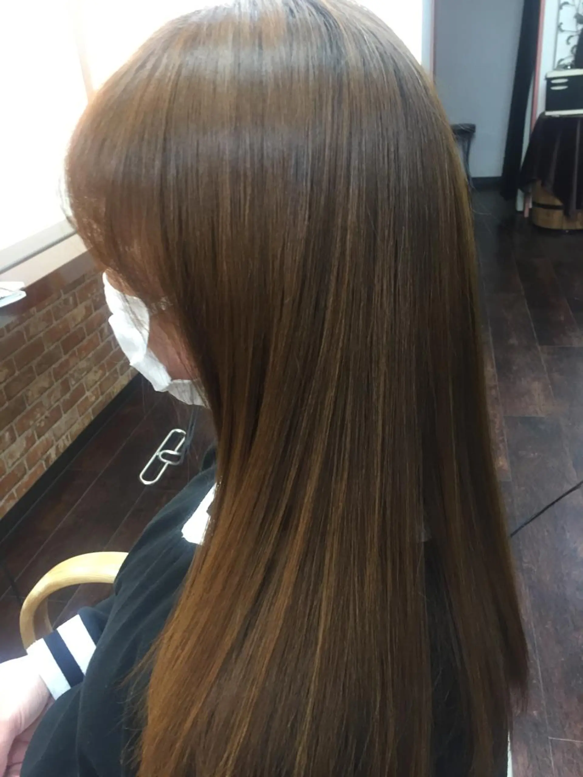 セミロング パーマ 桧山 真のヘアスタイル