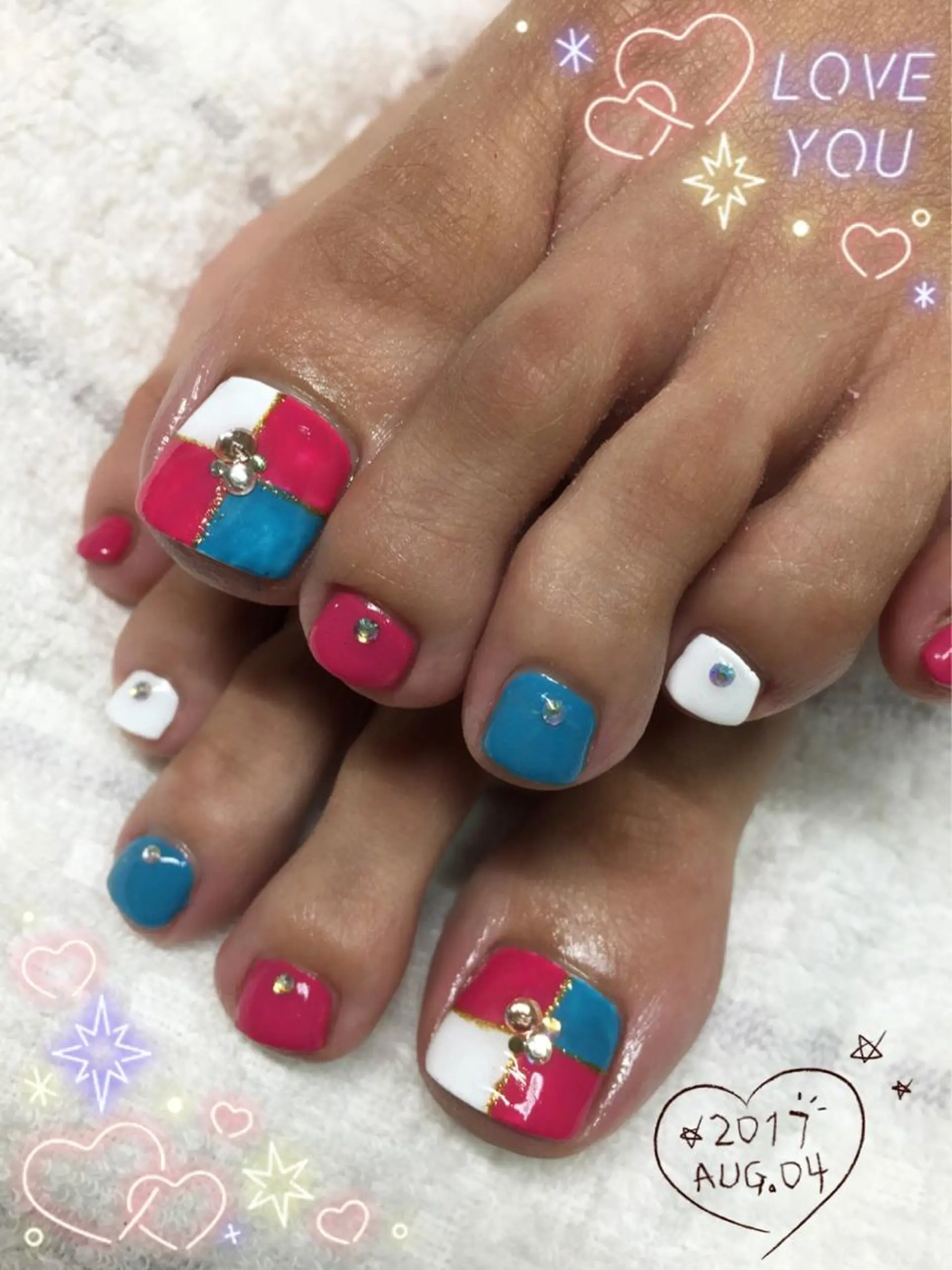 ネイル アートネイル フットネイル Sakura NaiLのネイルデザイン