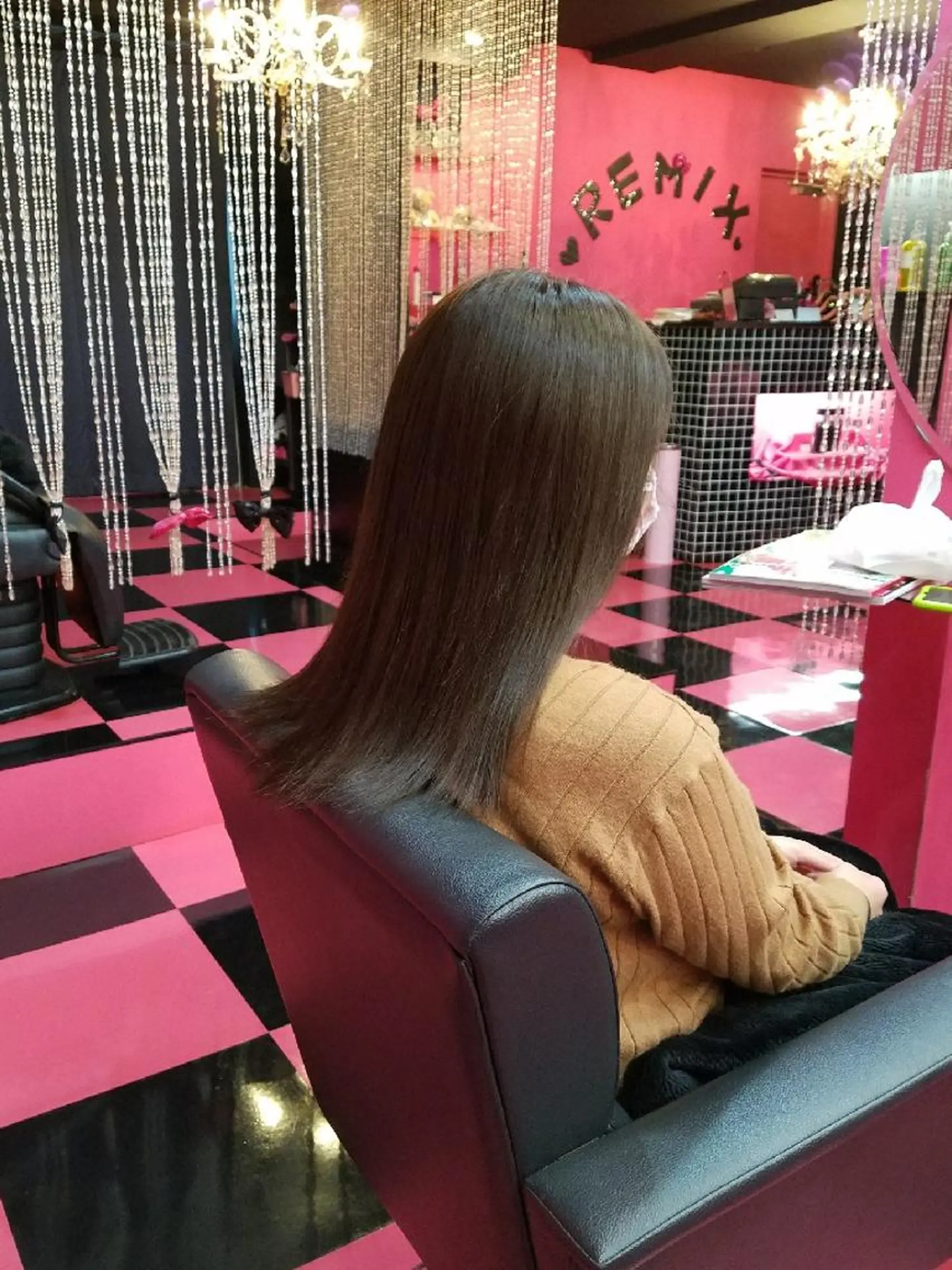 セミロング カラー トリートメント REMIX　by　  Love　hairのヘアスタイル