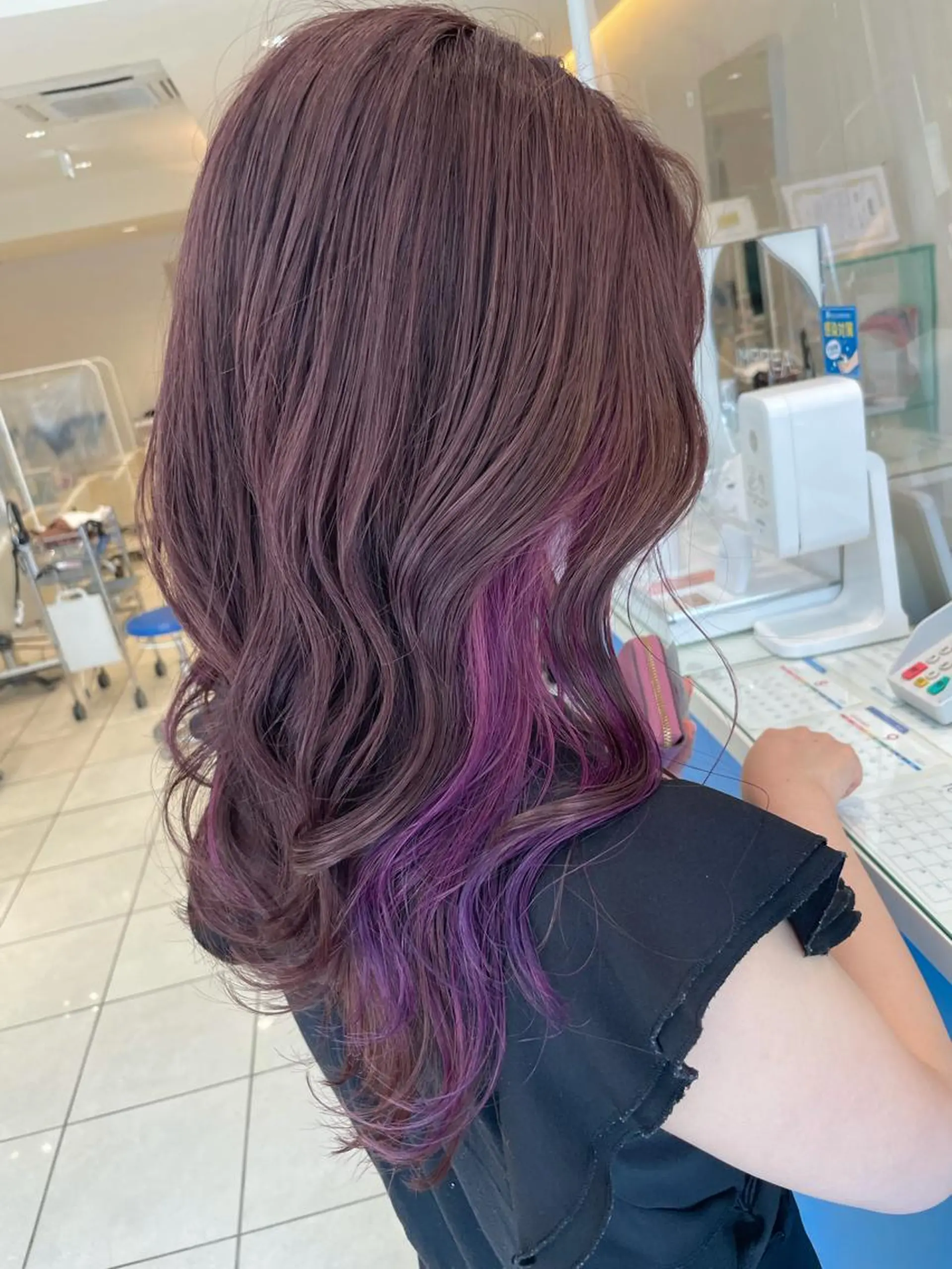 ロング カラー MODE K´s eau髪質改善特化のヘアスタイル