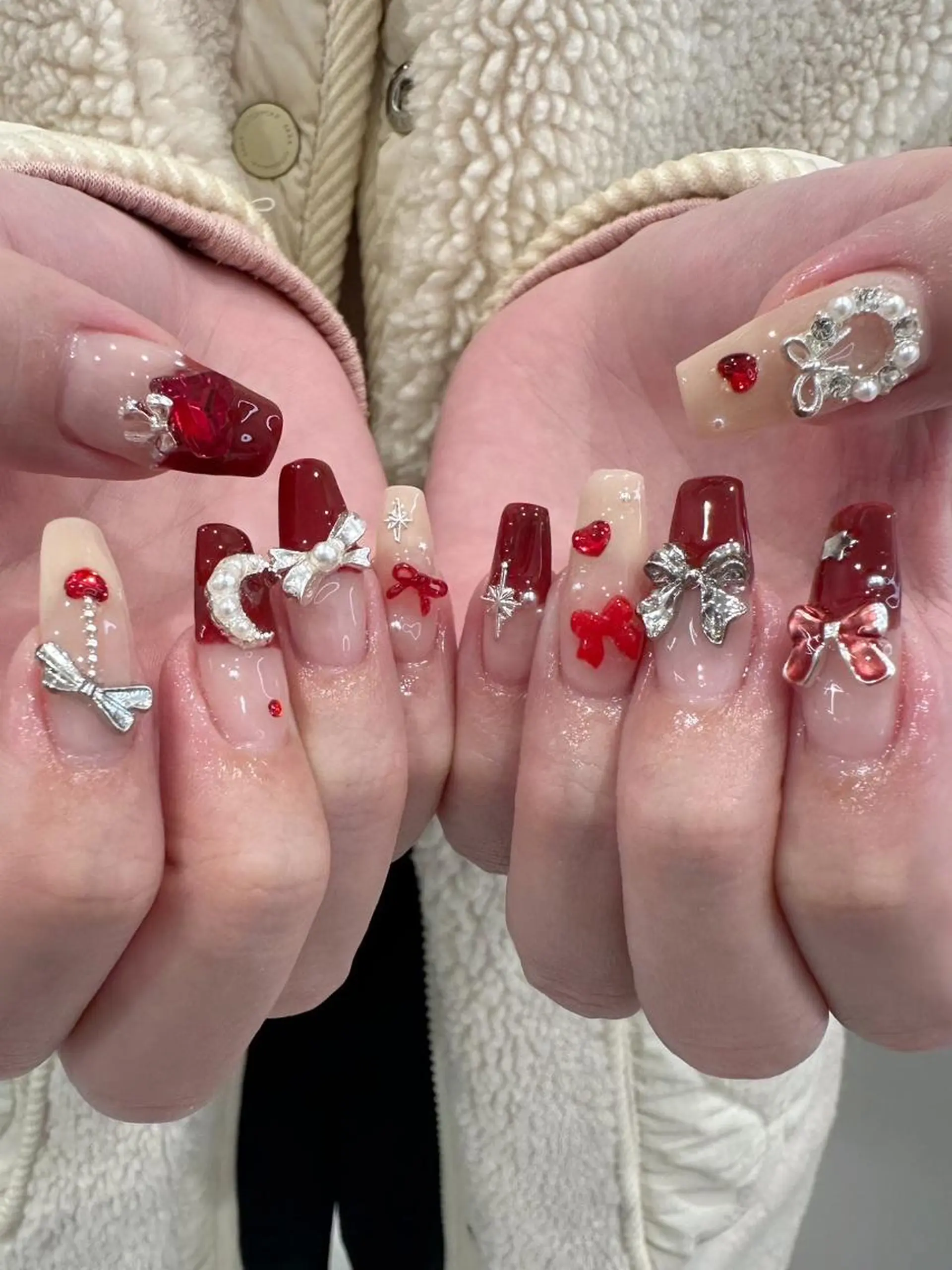 ネイル 韓国ネイル ワンホンネイル ハンドネイル 🎀可愛い保証・ fein.福岡🎀のマツエク・マツパデザイン