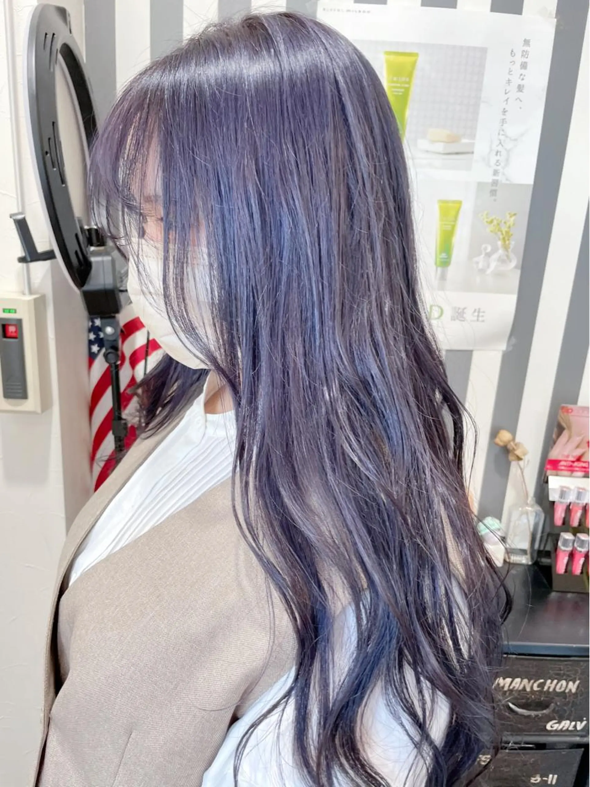 ロング カラー カット ヘアカラー トリートメント ARISA🦋推し・ アニメカラー/派手髪のヘアスタイル