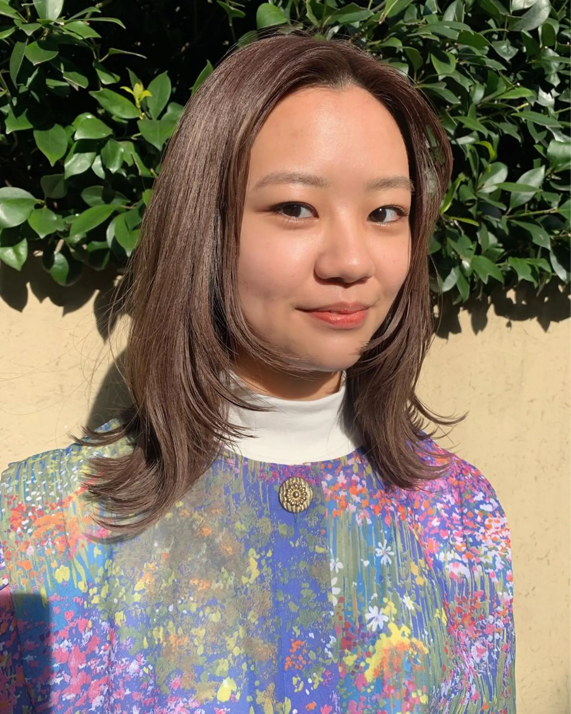 セミロング カラー 圧倒的デザイン力 店長🎨RENAのヘアスタイル