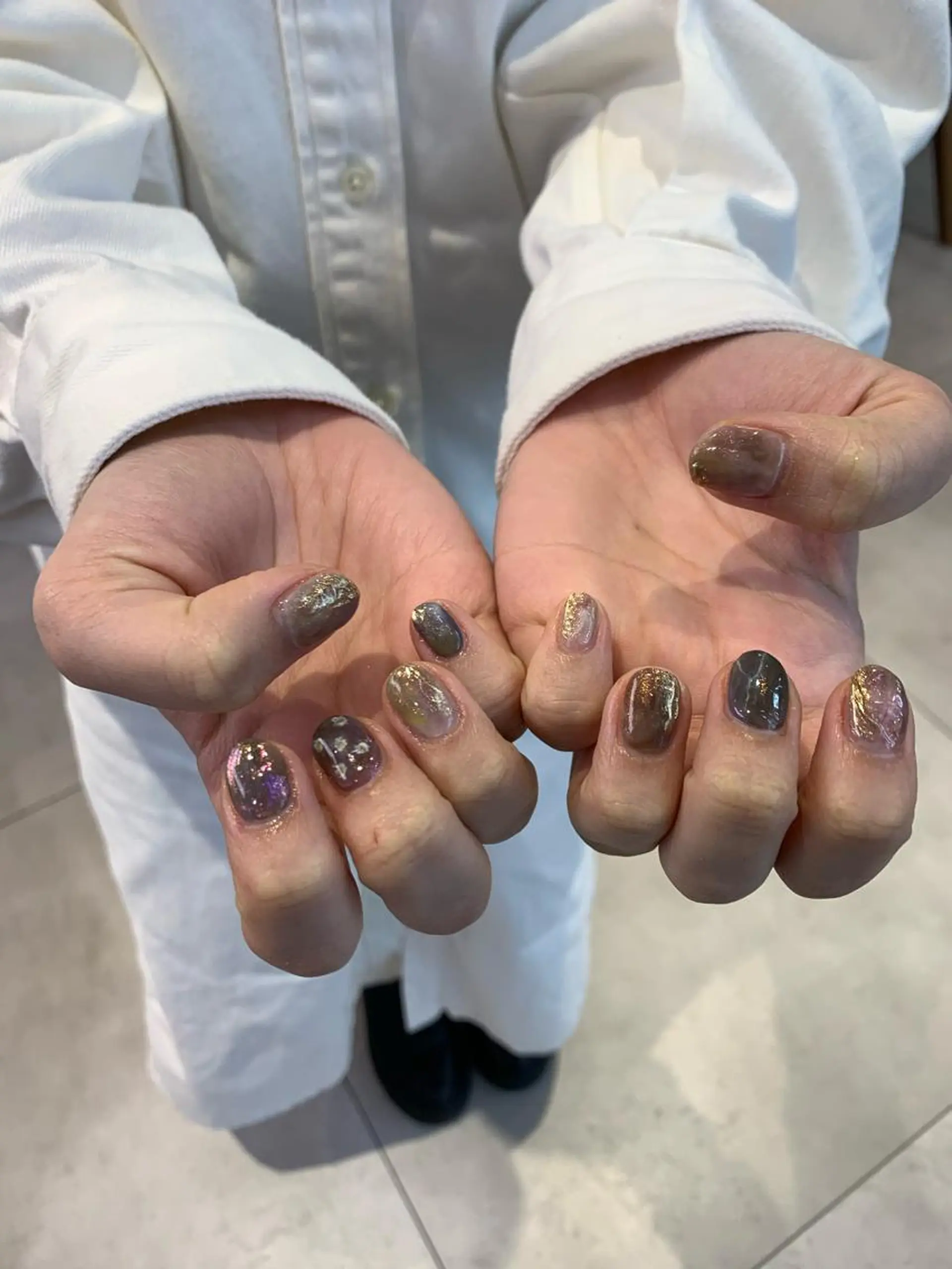 ネイル 【韓国ヘア・ネイル】 HINATA🍒のネイルデザイン