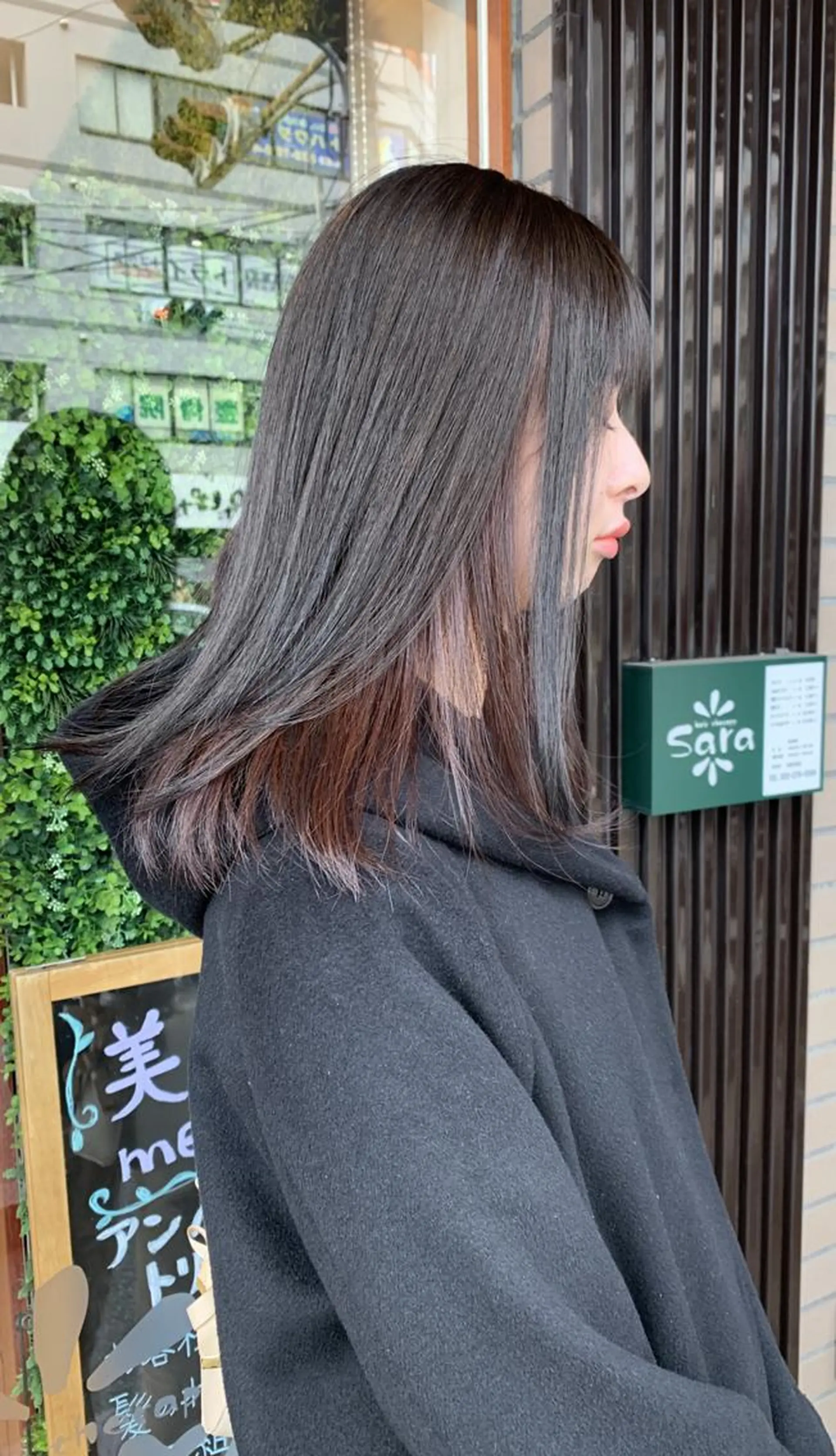 カラー ミディアム イルミナカラー sara 北仙台のマツエク・マツパデザイン