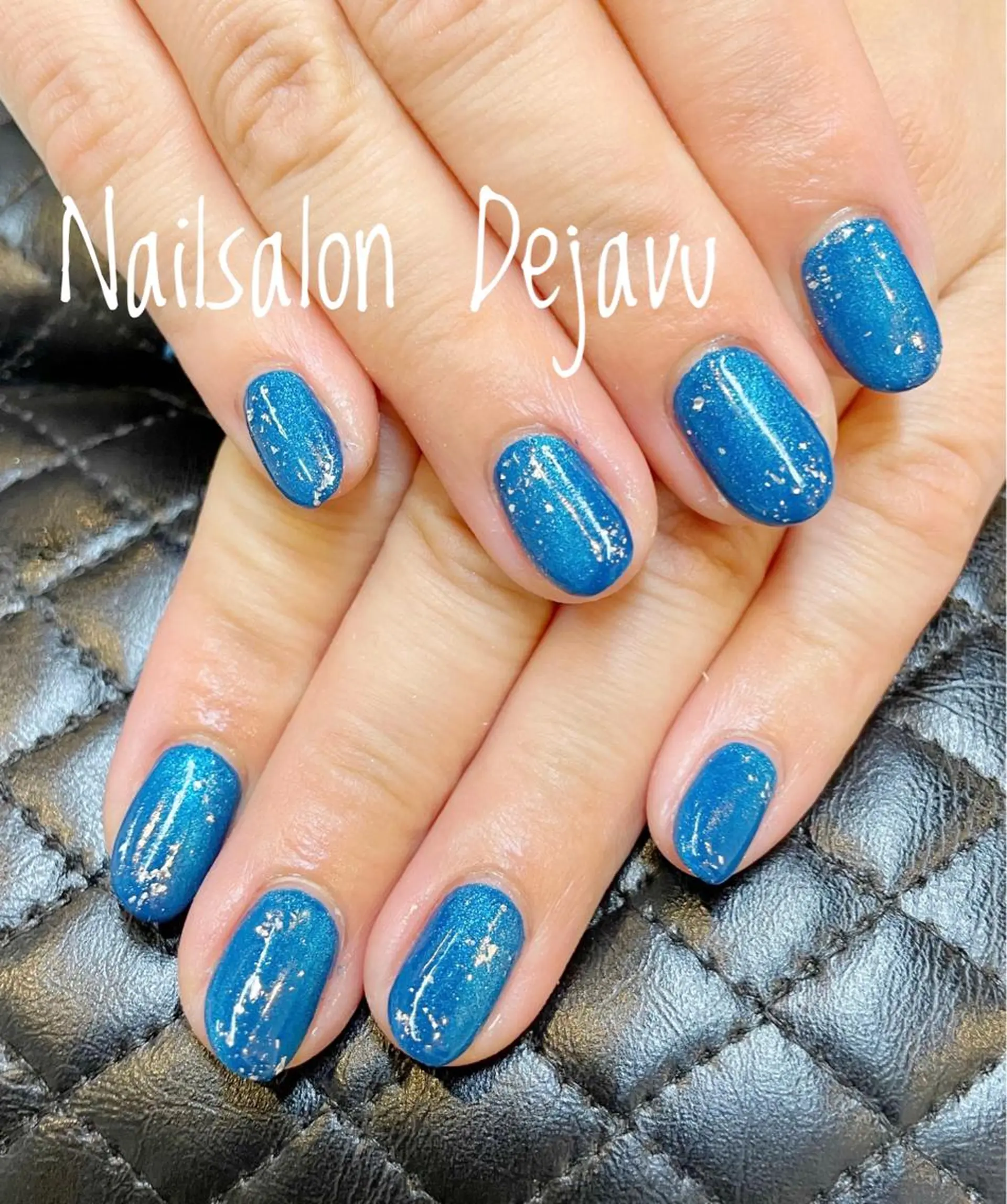 ネイル ラメ(グリッター) マグネットネイル 持ち込み ワンカラーネイル ハンドネイル Nailsalon Dejavuのネイルデザイン