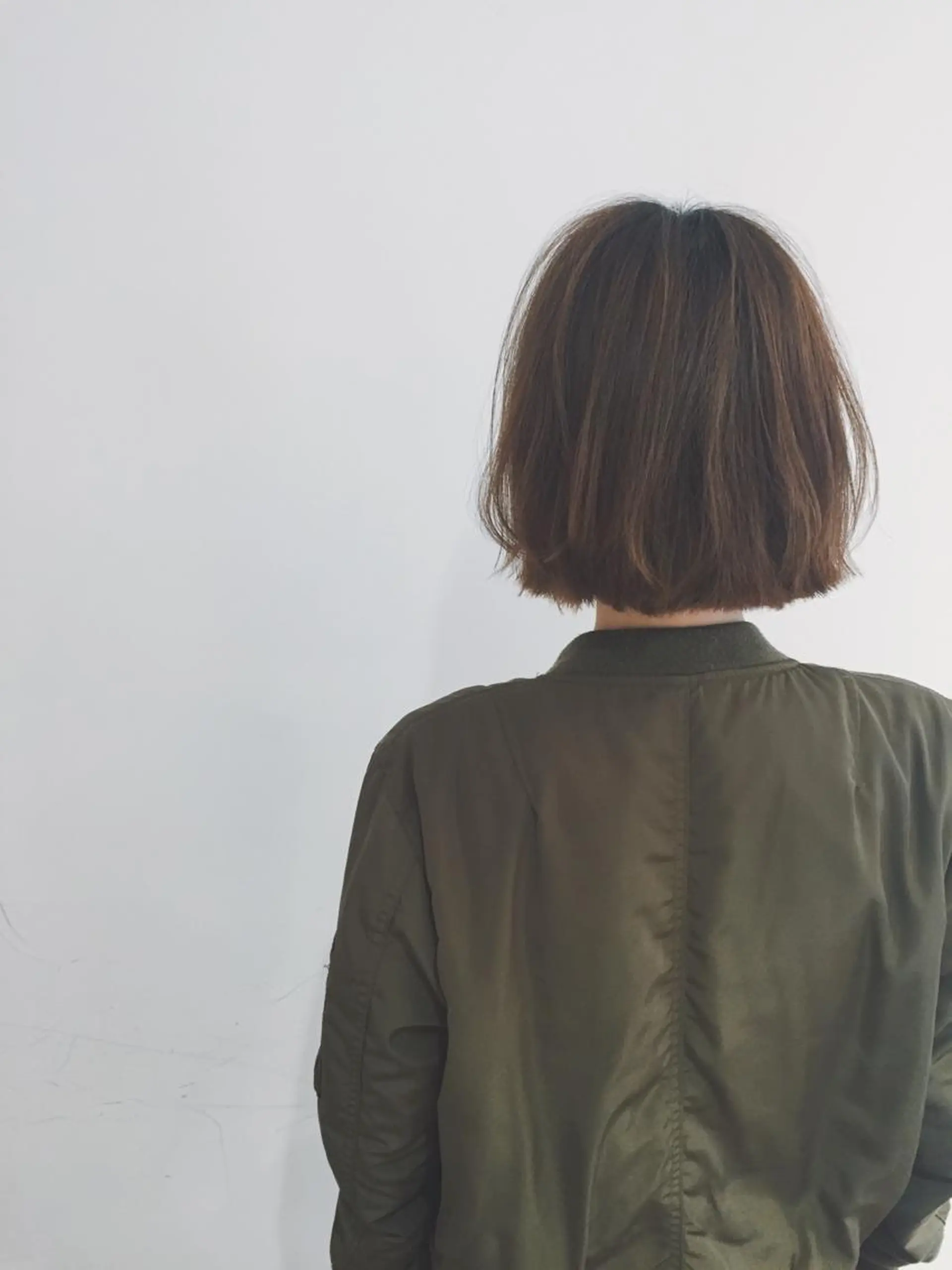 ショート 切りっぱなしボブ ボブ 佐藤 旭のヘアスタイル