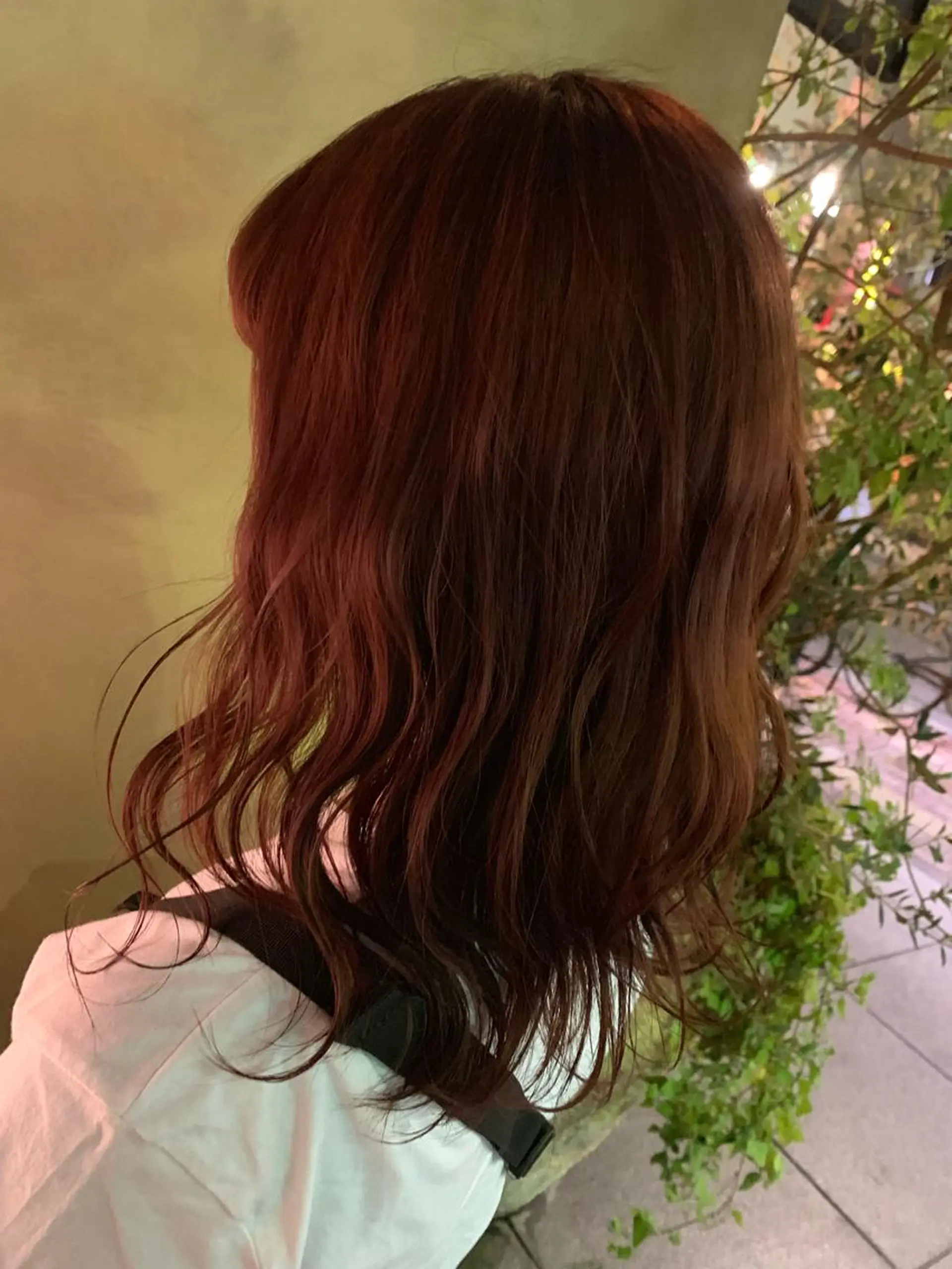 カラー ラベンダーカラー オレンジ ヘアカラー メンズ指名no'1 佐藤　亘のヘアスタイル