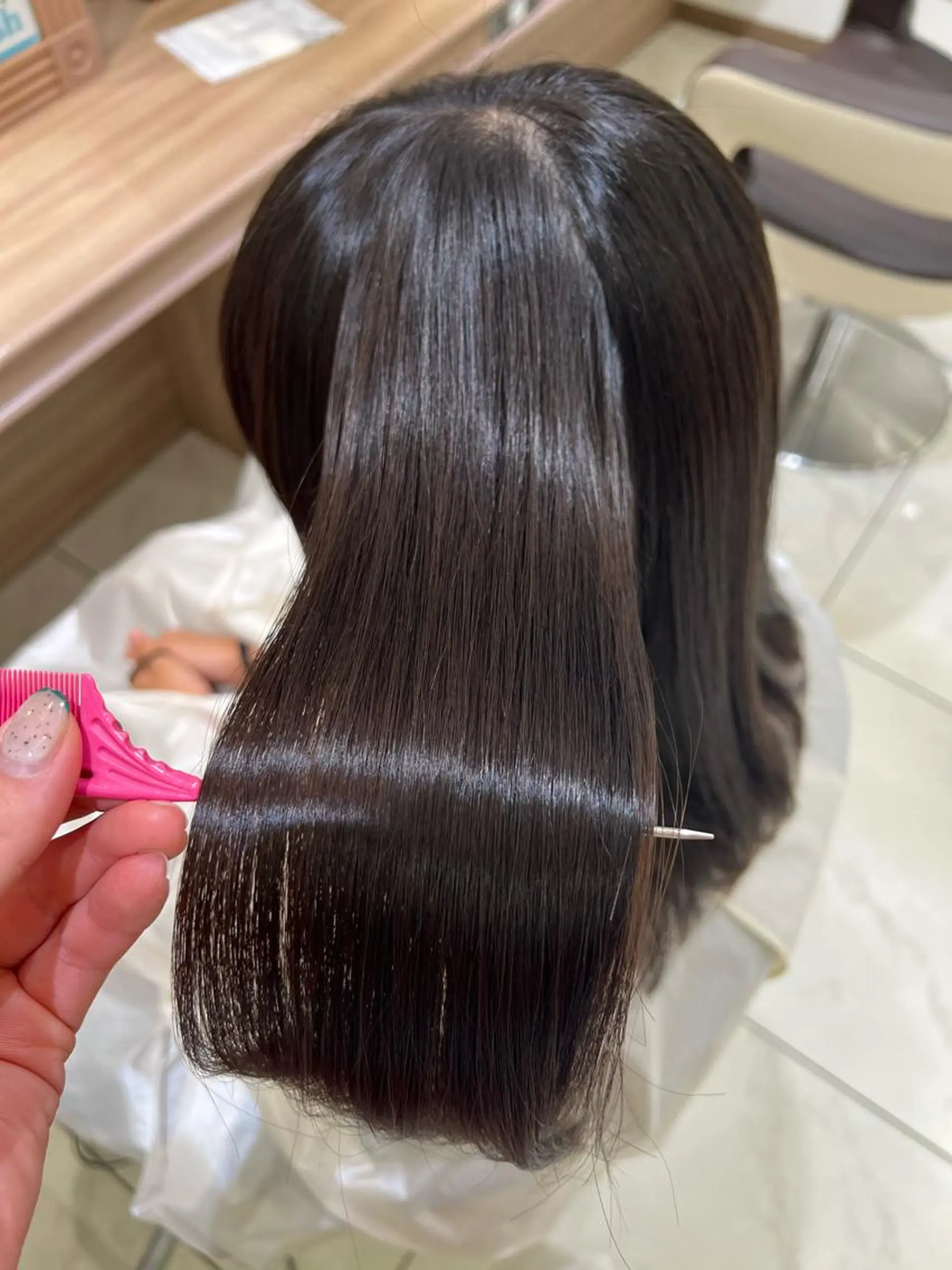 セミロング レイヤーカット// メイのヘアスタイル