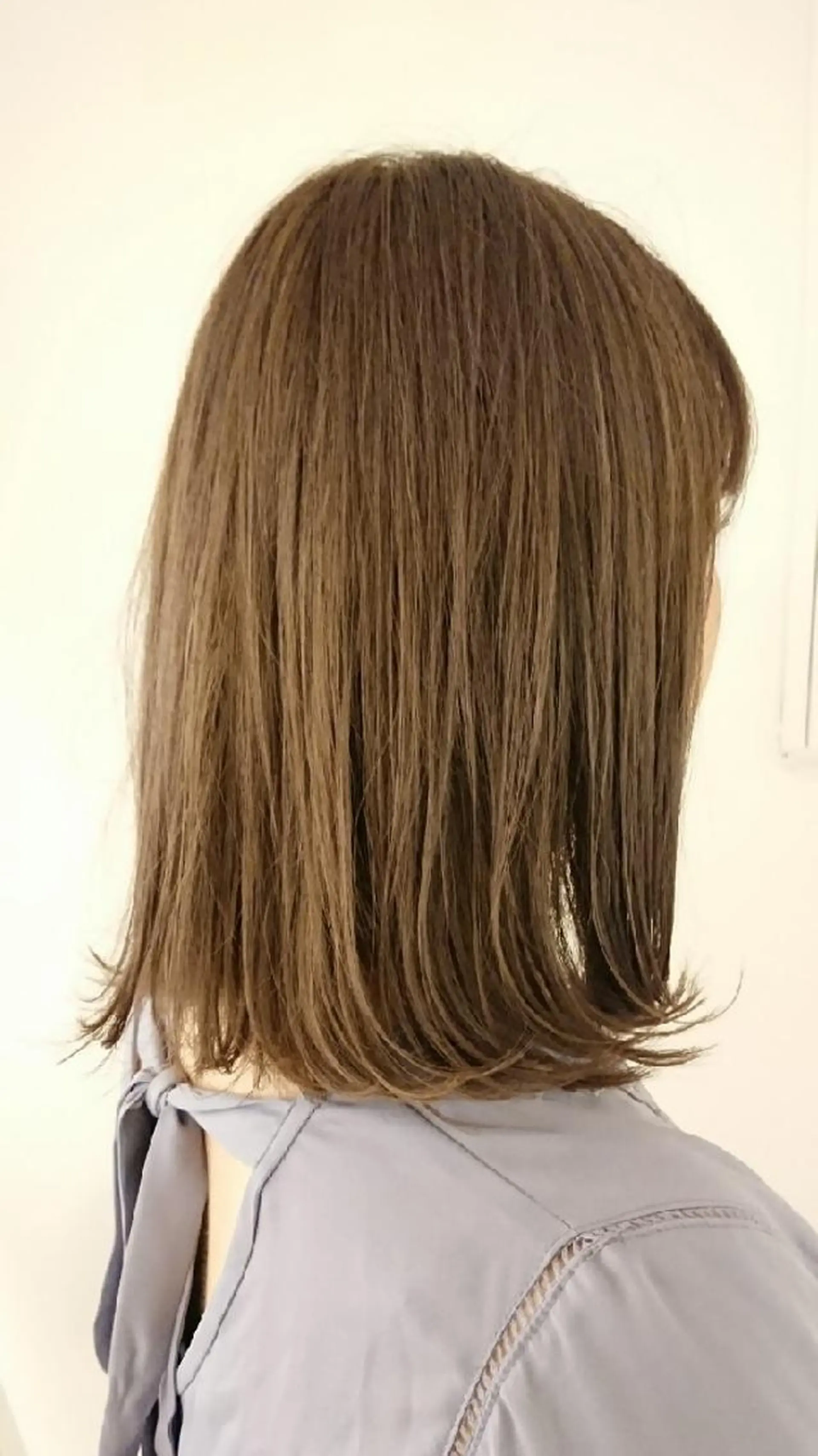 ミディアム カラー ベージュカラー ブリーチ 透明感カラー coii コイ【原宿/表参道】のヘアスタイル