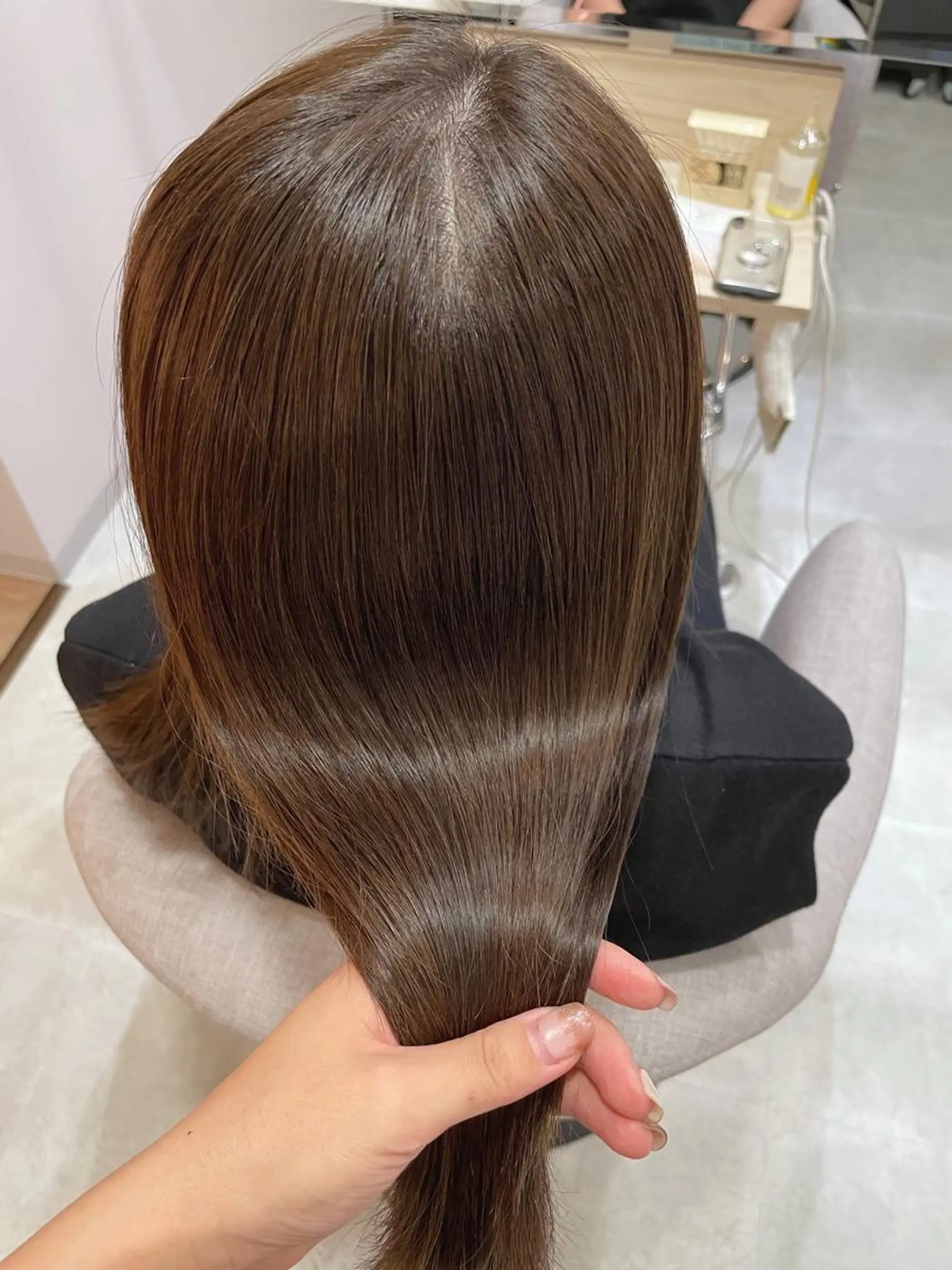 ミディアム 髪質改善お任せ ください♪ひとみのヘアスタイル