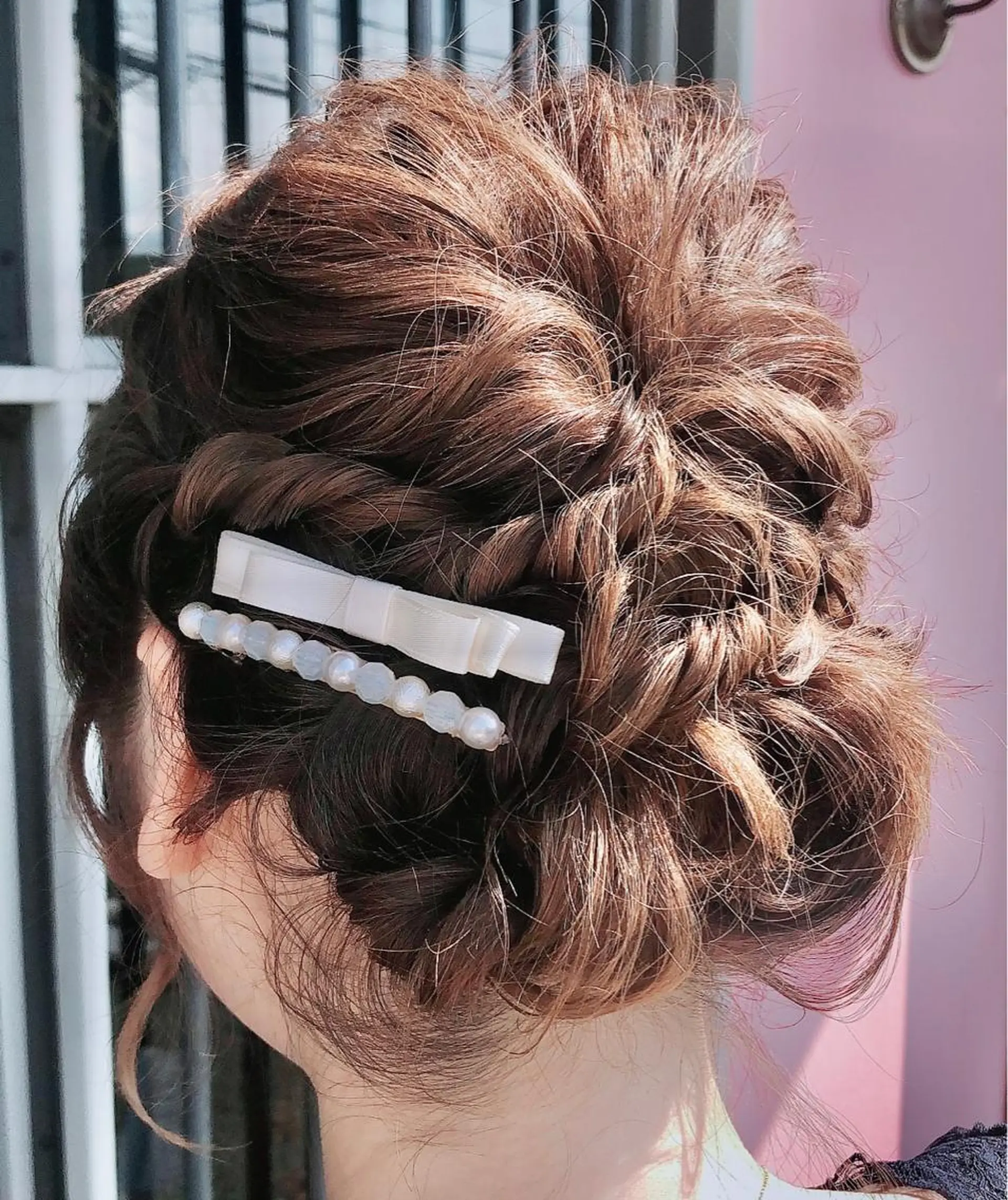 ヘアアレンジ ヘアセット 猪又夕奈 CHAINONのマツエク・マツパデザイン