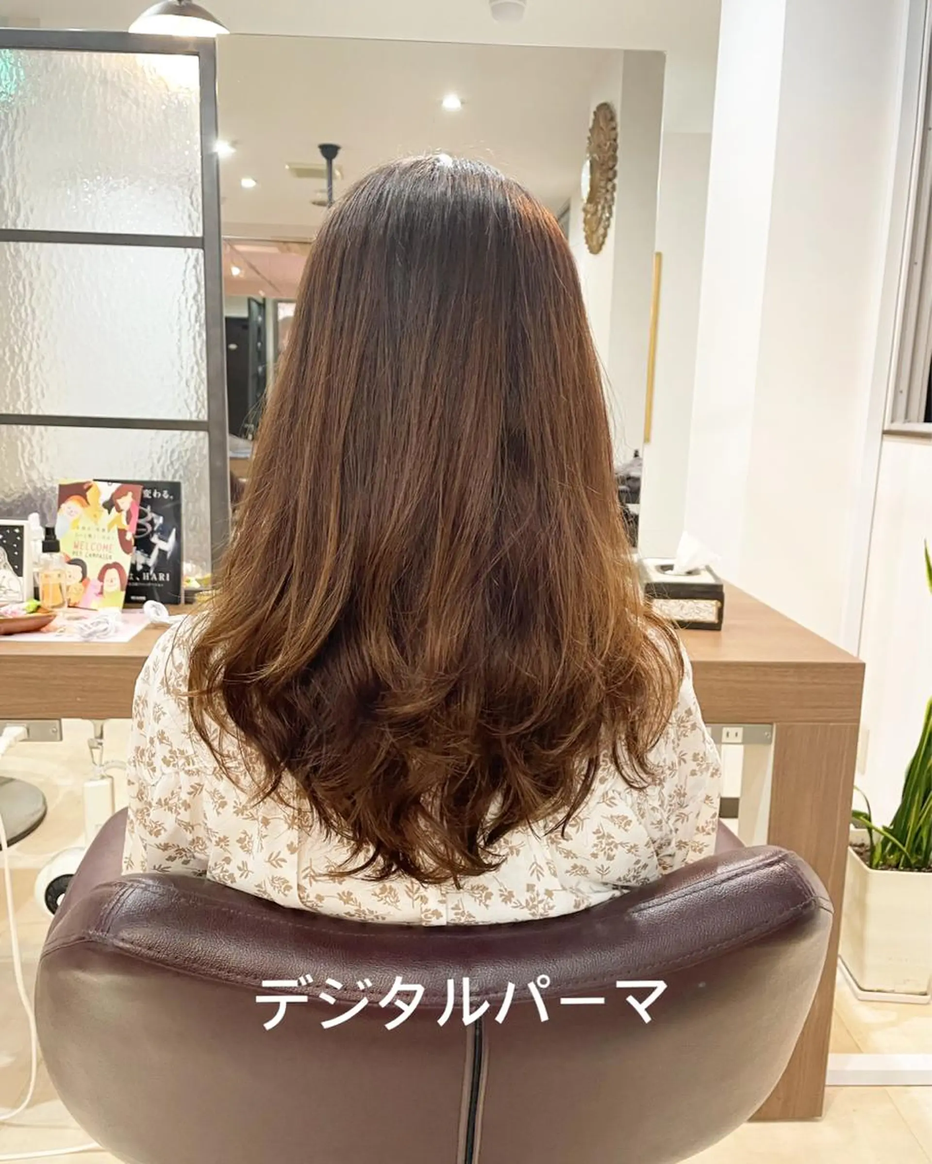 パーマ デジタルパーマ SOL .✂︎ 松永李帆のヘアスタイル