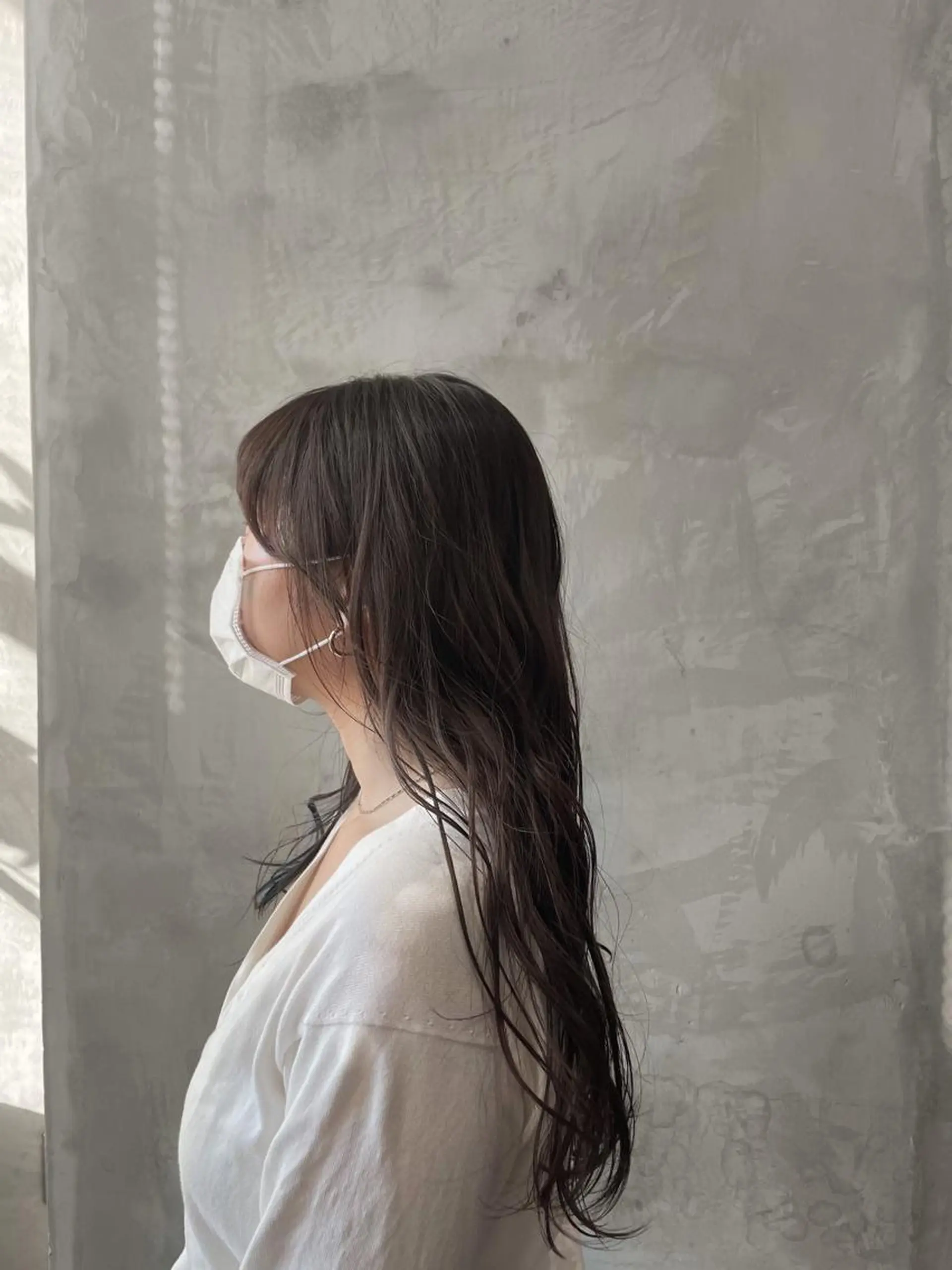 ロング カラー 波巻きスパイラルパー マ/シャドウパーマ駿のヘアスタイル