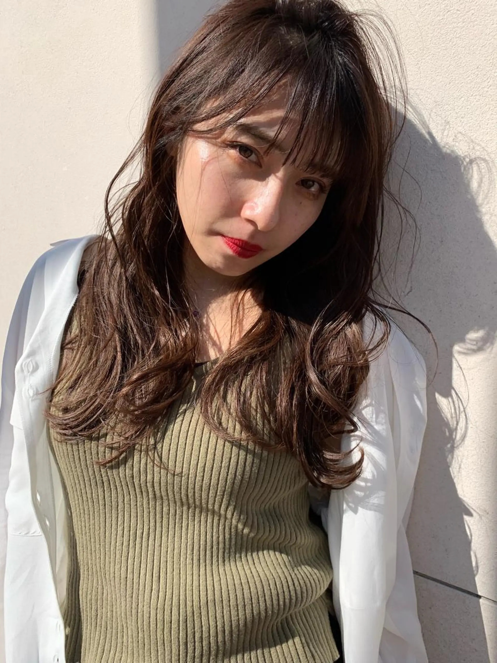 ロング カラー パーマ ヘアアレンジ ネイル マツエク・マツパ カット ヘアカラー トリートメント ヘアセット レイヤー＆カラー 人気美容師倉崎涼のヘアスタイル