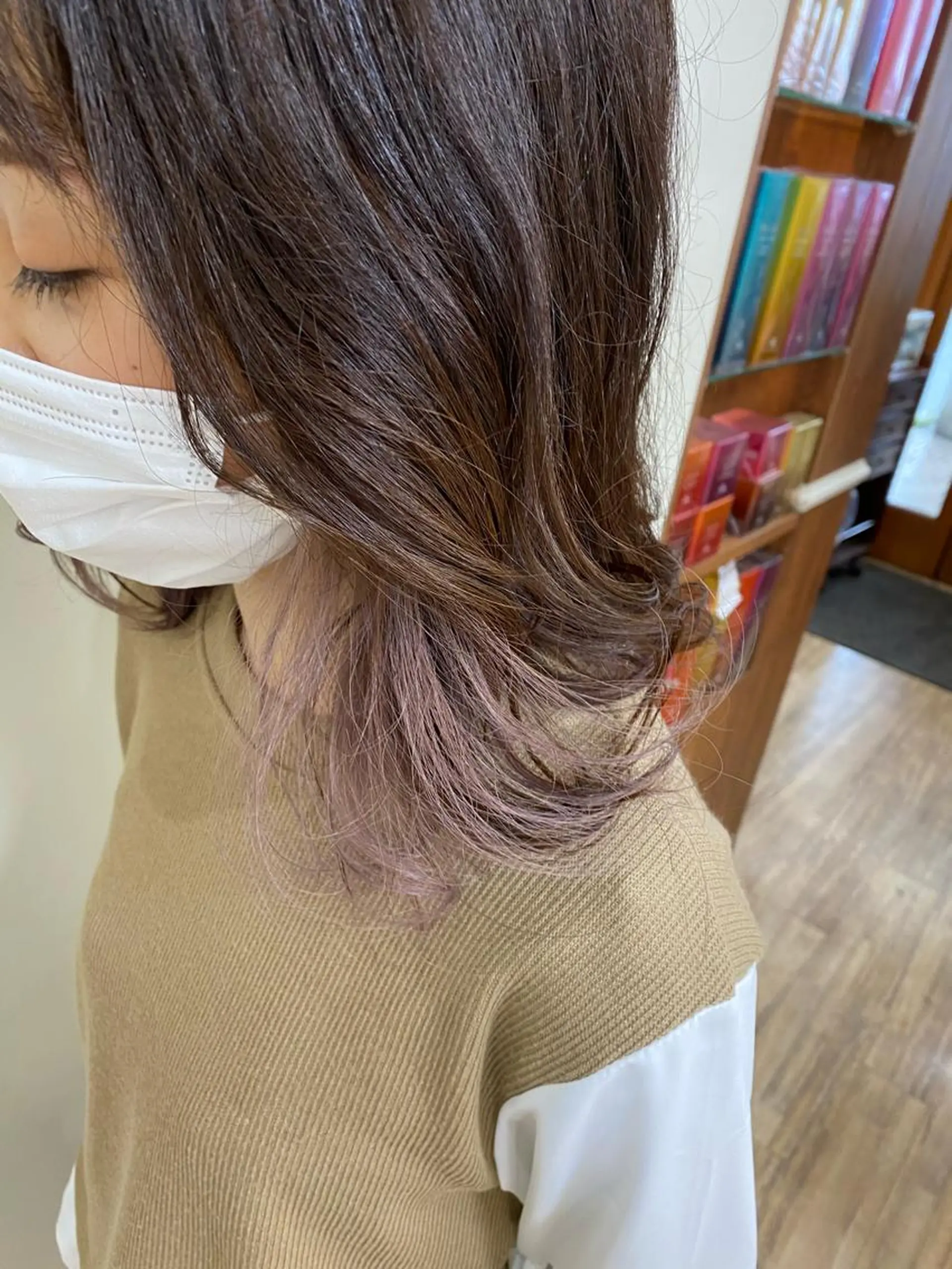 カラー SALOWIN栄 高須大貴のヘアスタイル