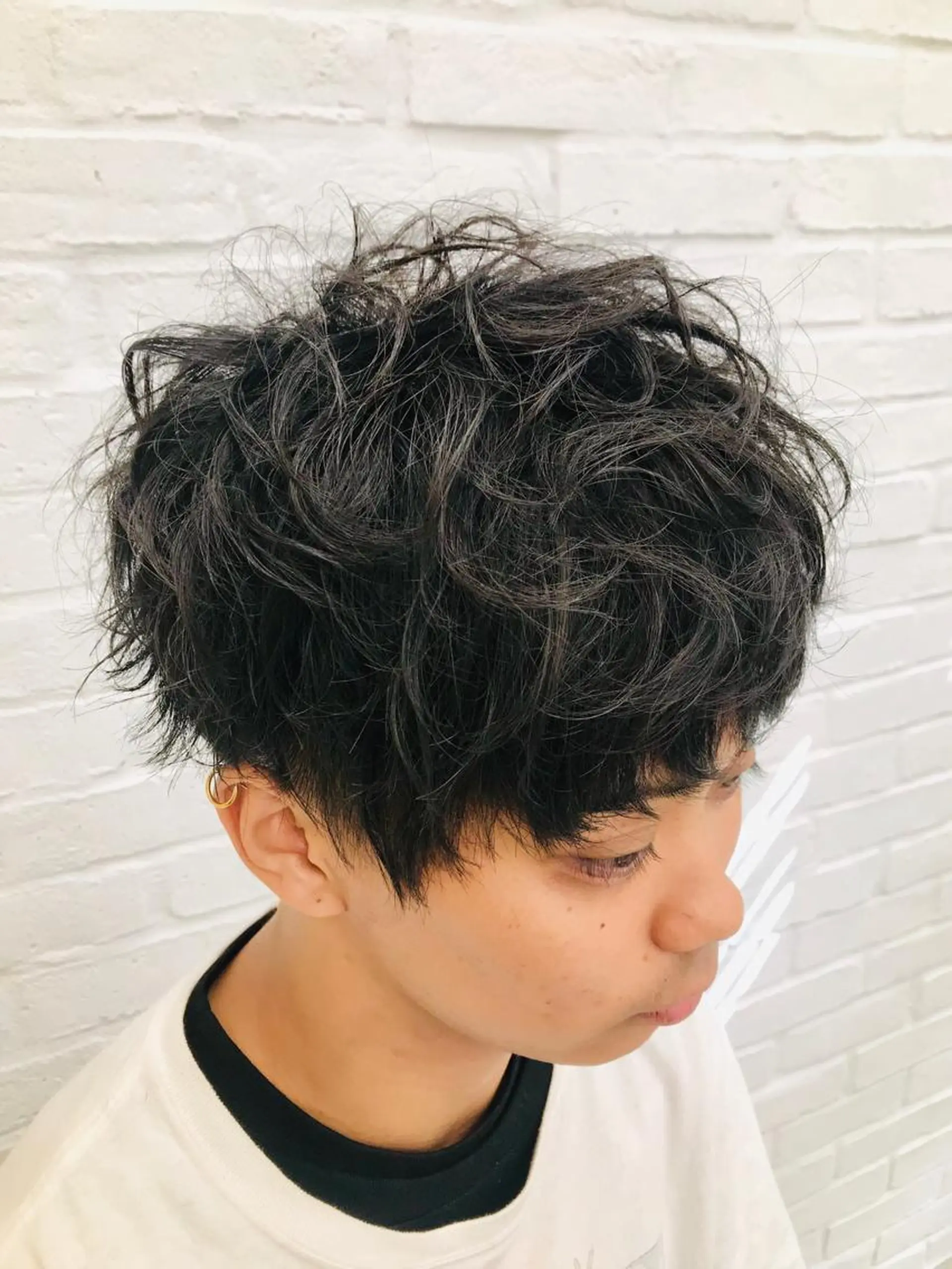 ショート カラー メンズ ショートヘア相談所✨ 澤里大のヘアスタイル