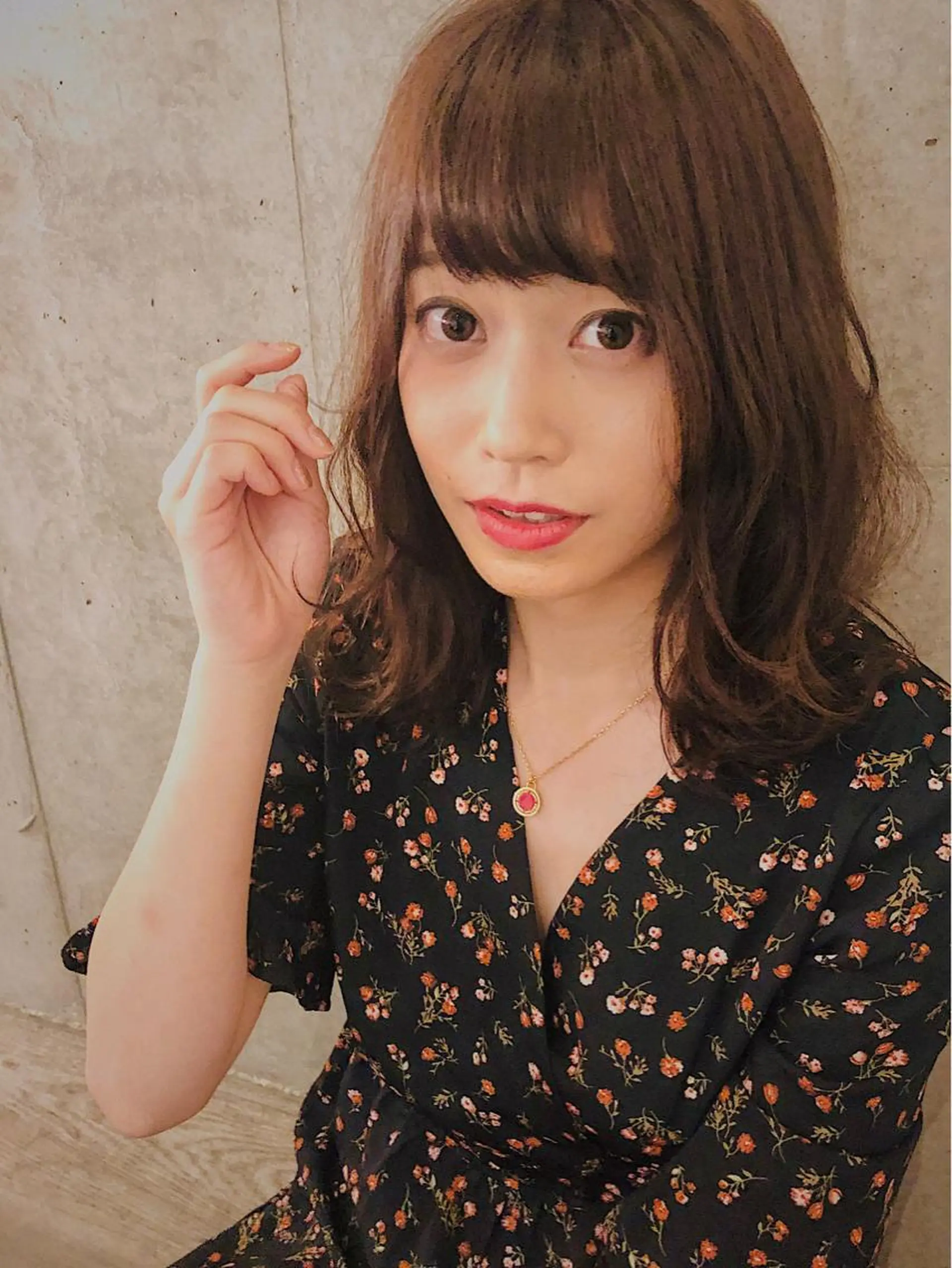 セミロング カラー LA KING GINZA TOKYO所属・🧡ショートの達人 🧡SHOのヘアスタイル