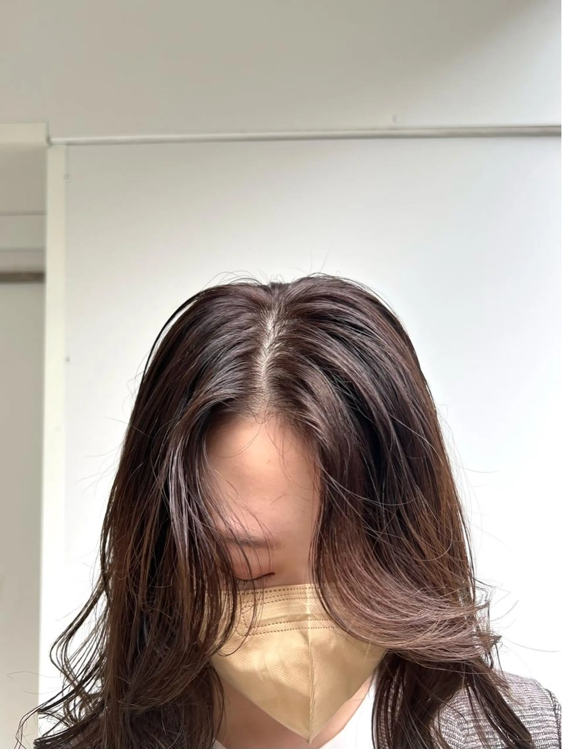 セミロング カラー ベージュカラー レイヤーカット 卒業式お呼ばれ🕊️ ヘアセット✴︎ミキのヘアスタイル