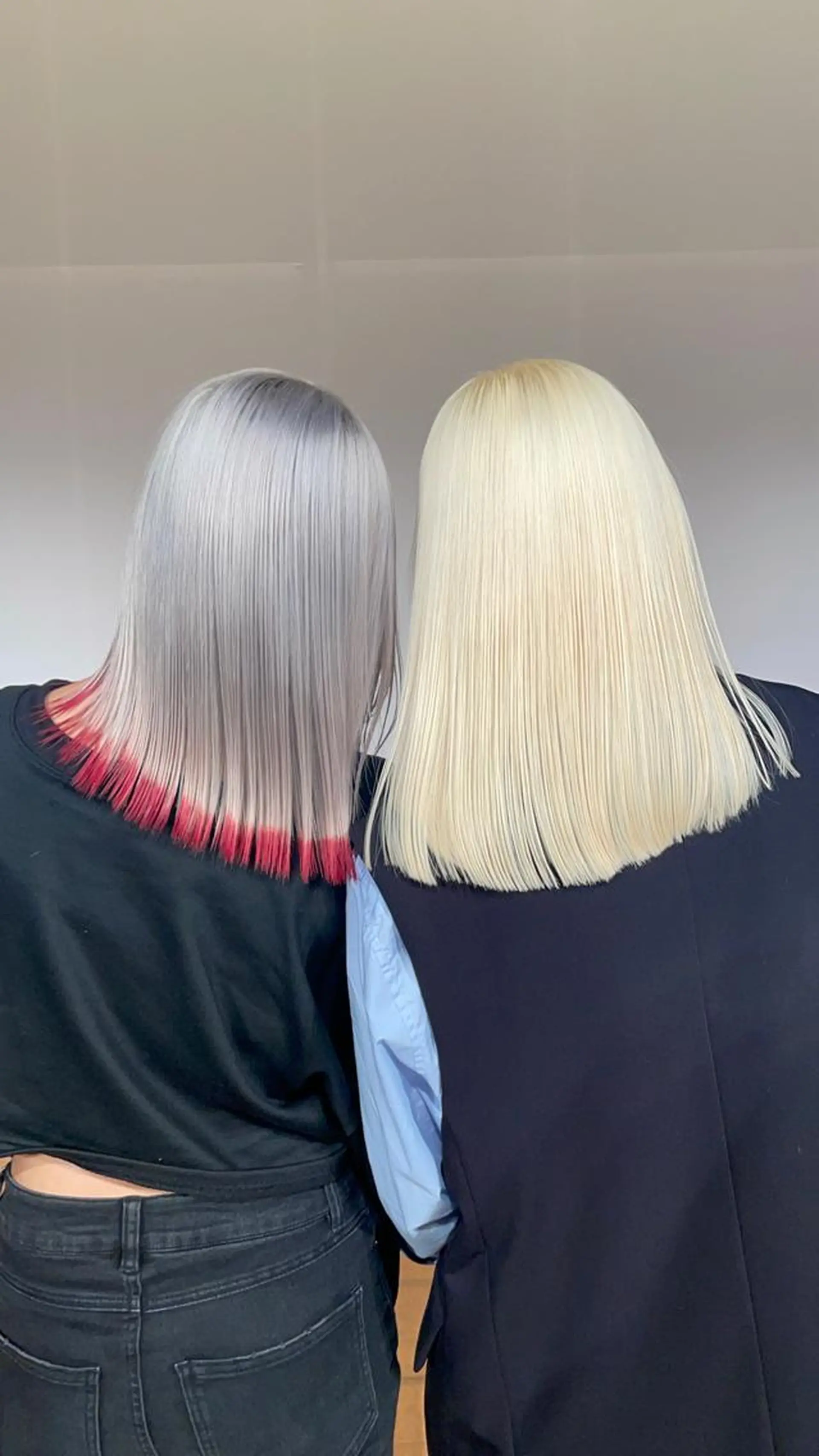 ミディアム カラー ブリーチ ケアブリーチ ハイトーンカラー 名古屋ハイトーン/ 🐶ブリーチ専門店のヘアスタイル