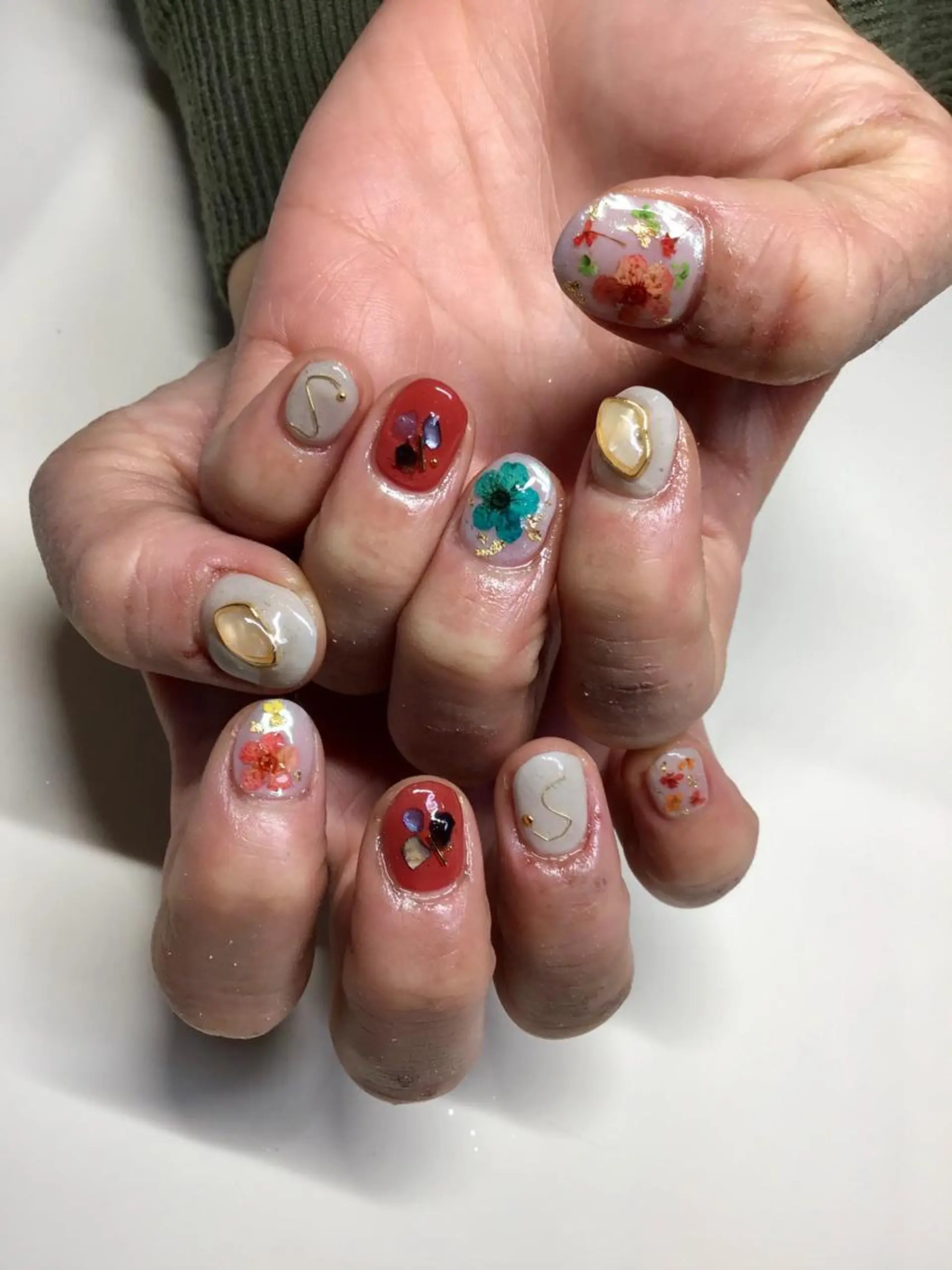 ネイル 福田 加奈のネイルデザイン