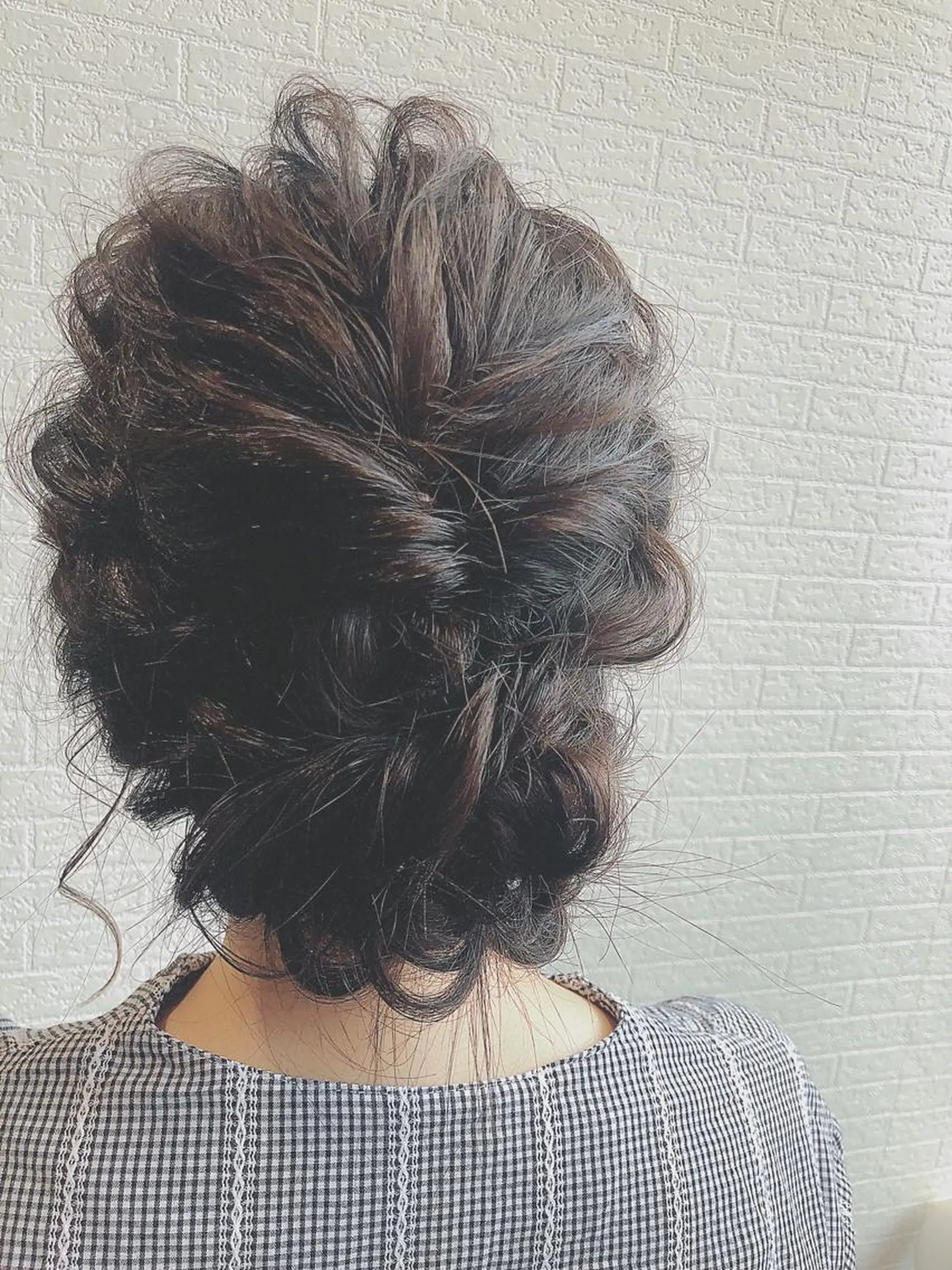 ミディアム ヘアアレンジ 久保田 茜のヘアスタイル