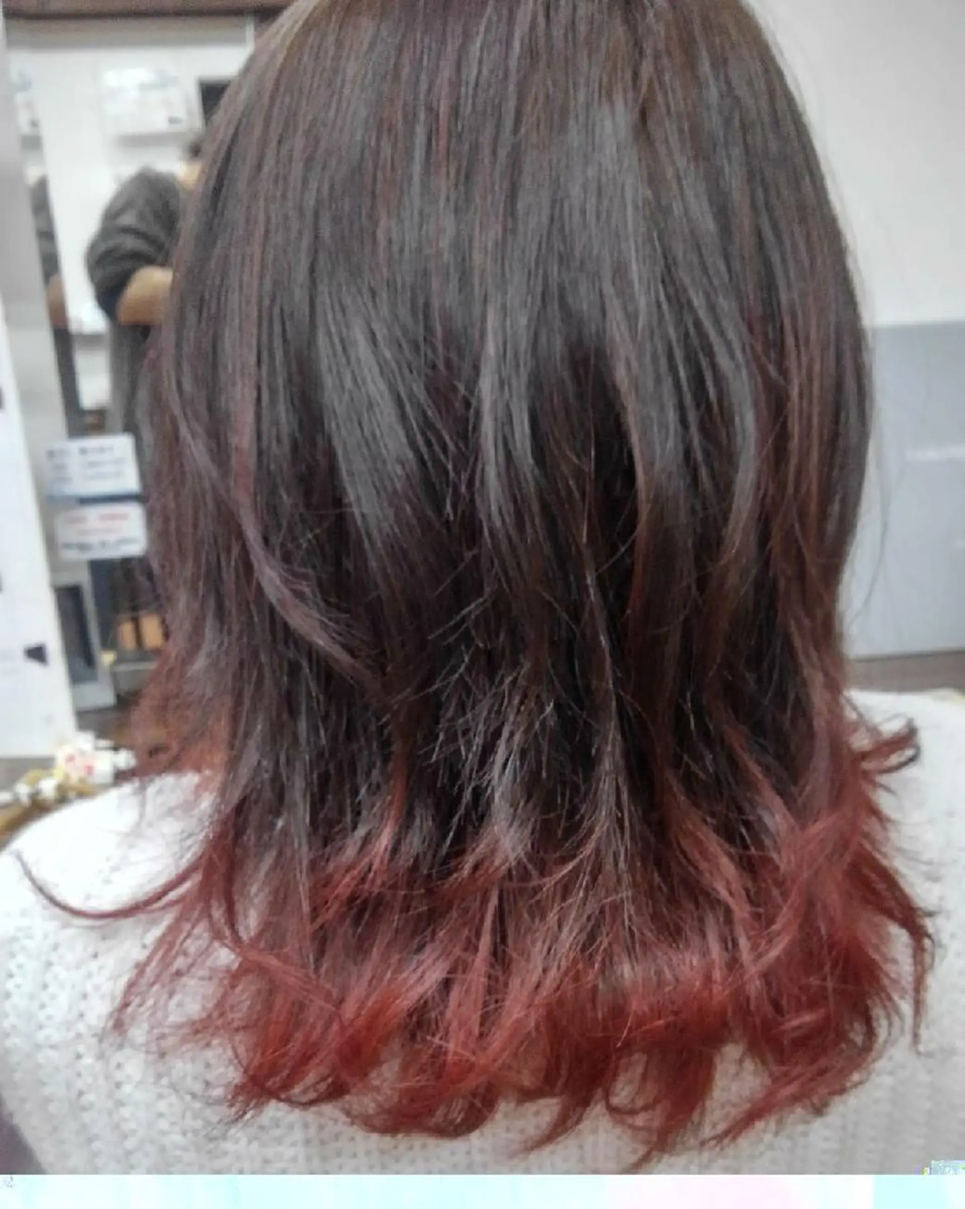 ミディアム カラー ライブトレア YOSHIKIのヘアスタイル