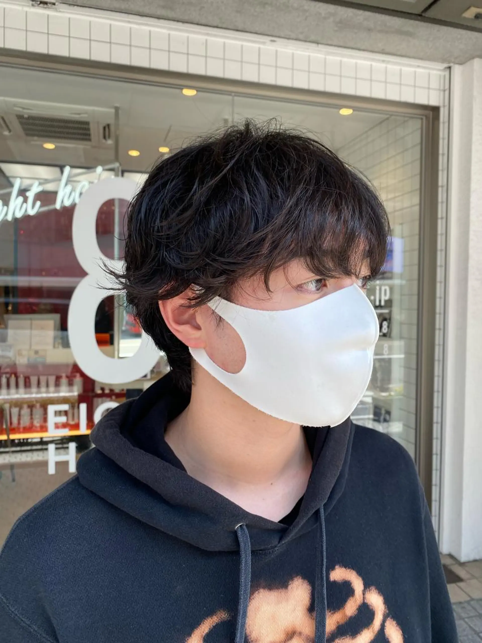 パーマ メンズ カット パーマ 荒谷 薫のヘアスタイル