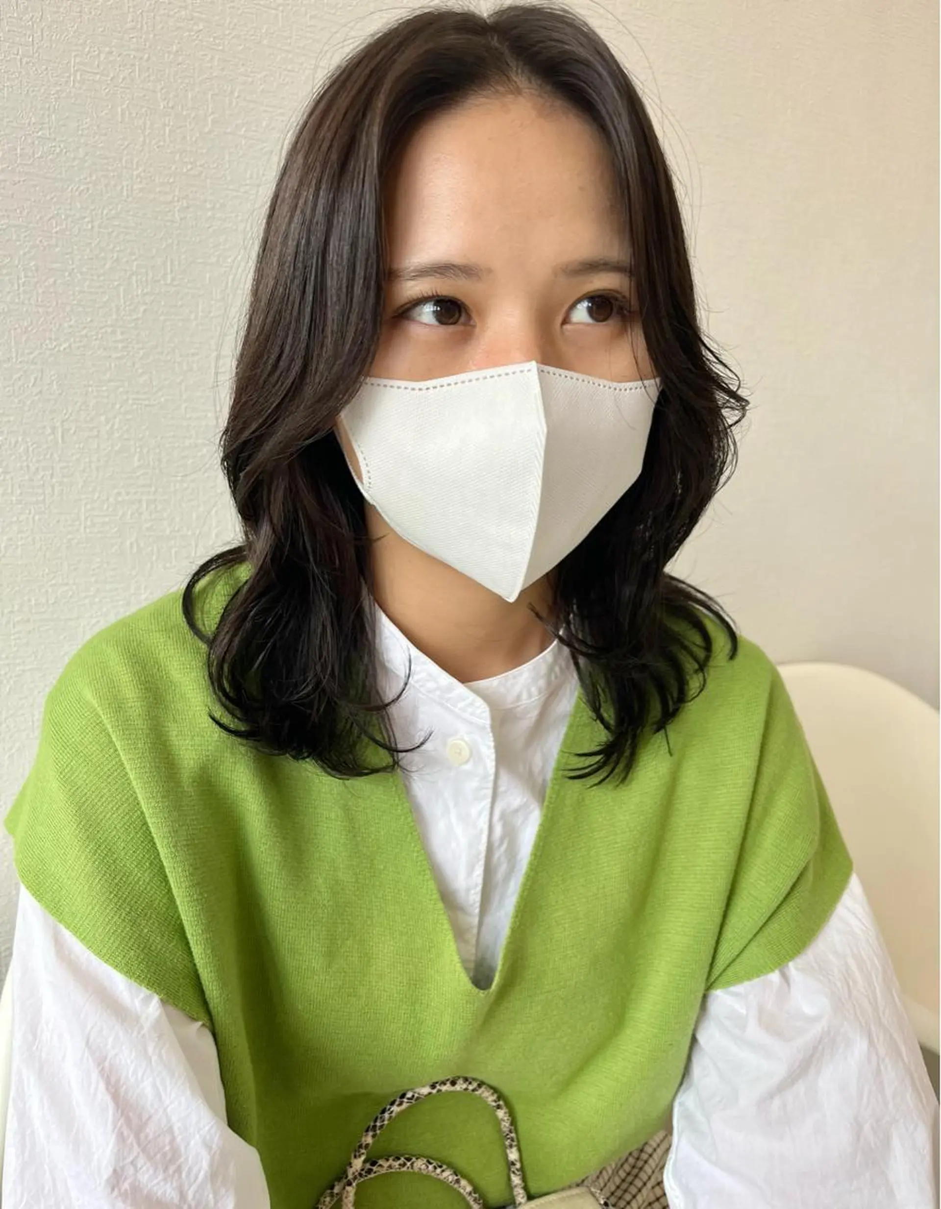 ミディアム カラー カット ヘアカラー トリートメント 🌼sunc HINAMI🌼のヘアスタイル