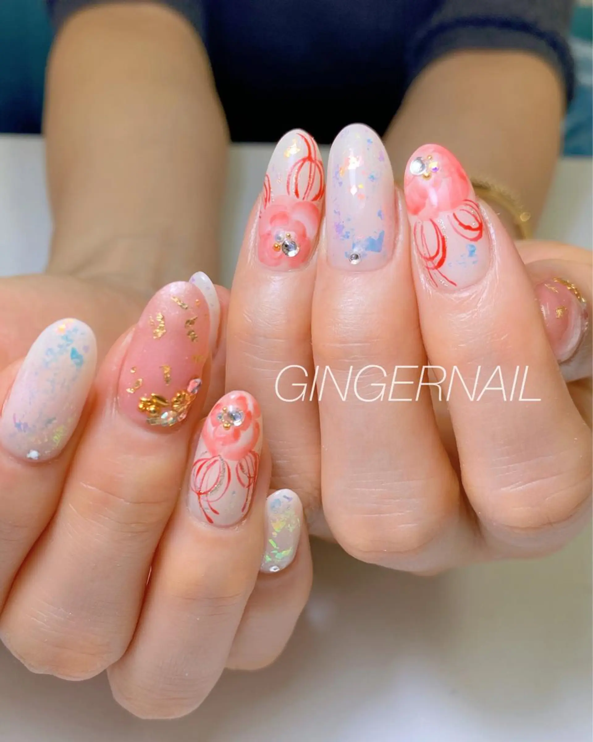 ネイル ハンドネイル ハンドケア GINGER NAIL所属・代々木 GINGERNAILのネイルデザイン