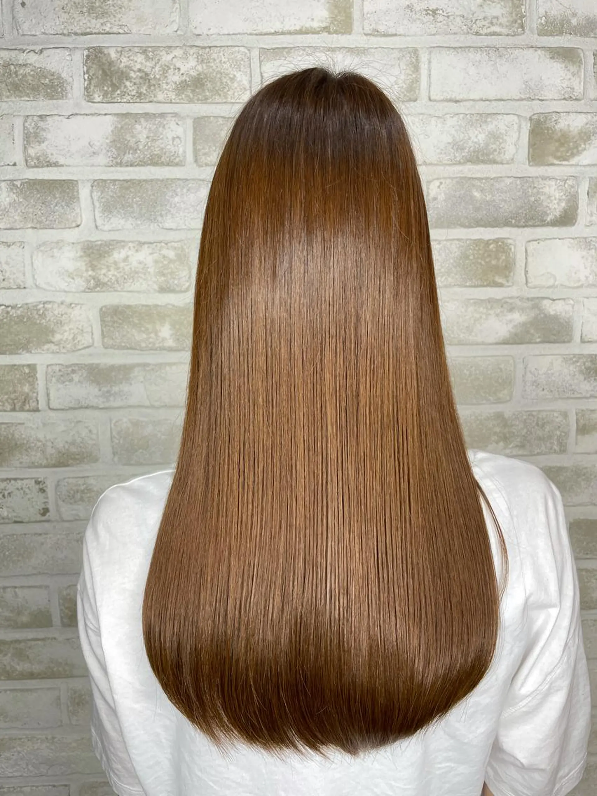 ロング カラー 髪質改善 トリートメント takumi Hのヘアスタイル