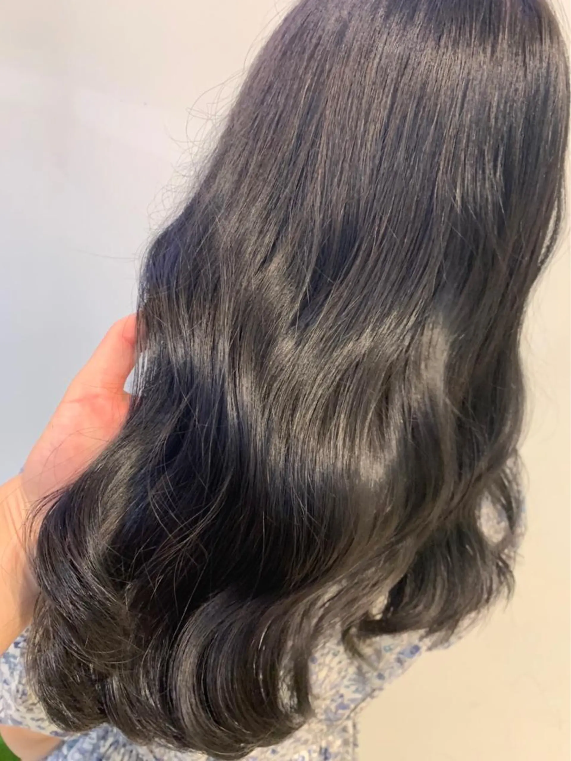 セミロング カット ヘアカラー トリートメント 極艶透明感カラー🐰 髪質改善/出雲つぐみのヘアスタイル