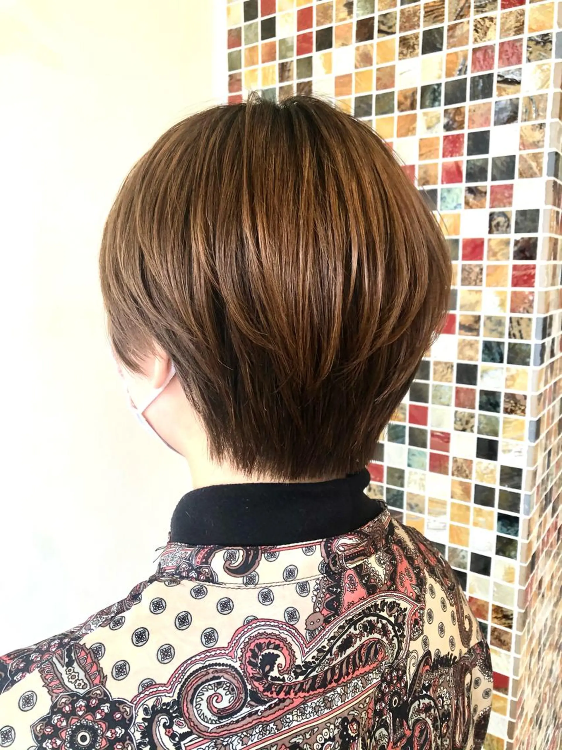 ショート 岩谷 愛依のヘアスタイル