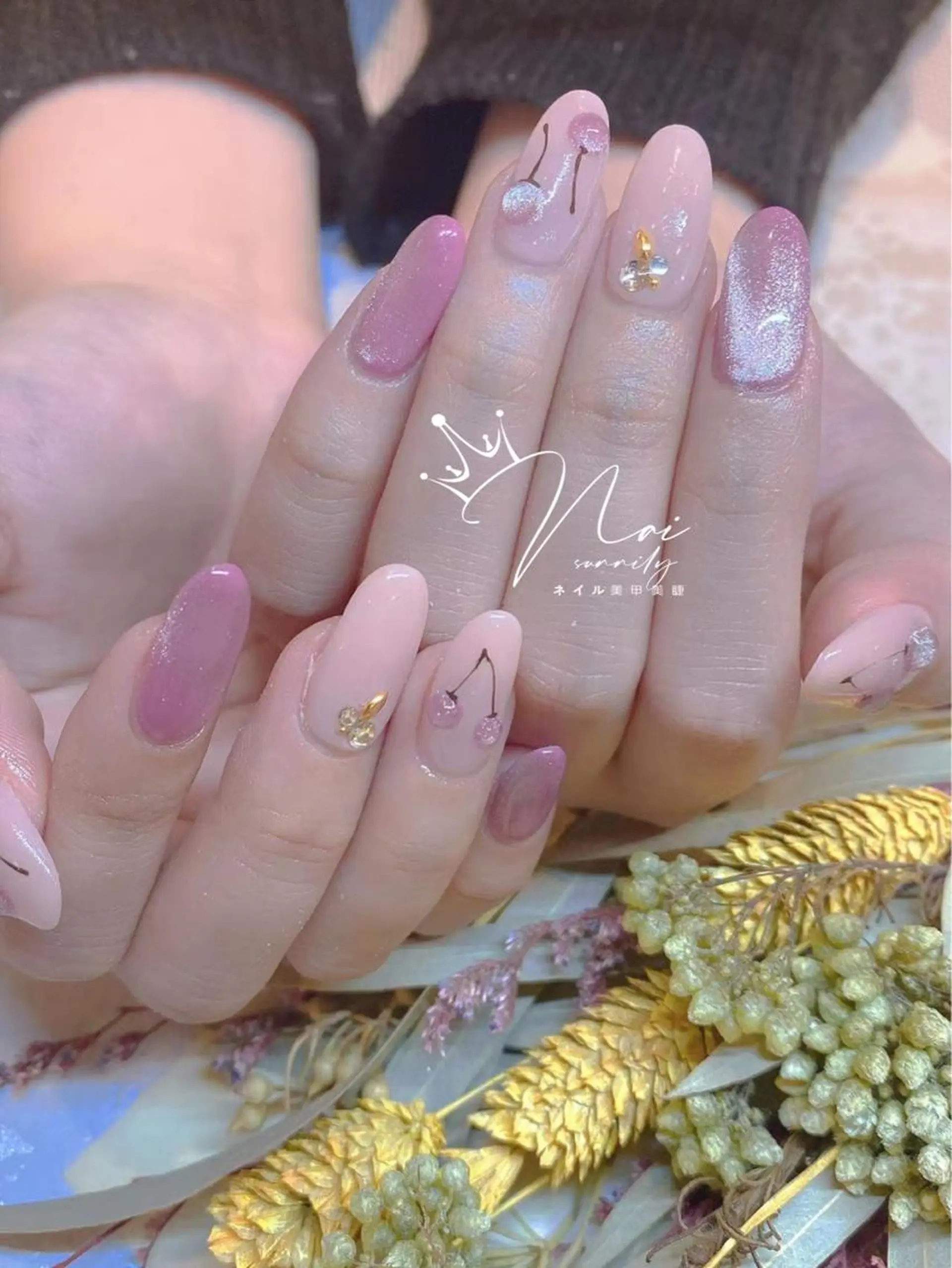 ネイル 長さだし専門店 M2　rikaのネイルデザイン