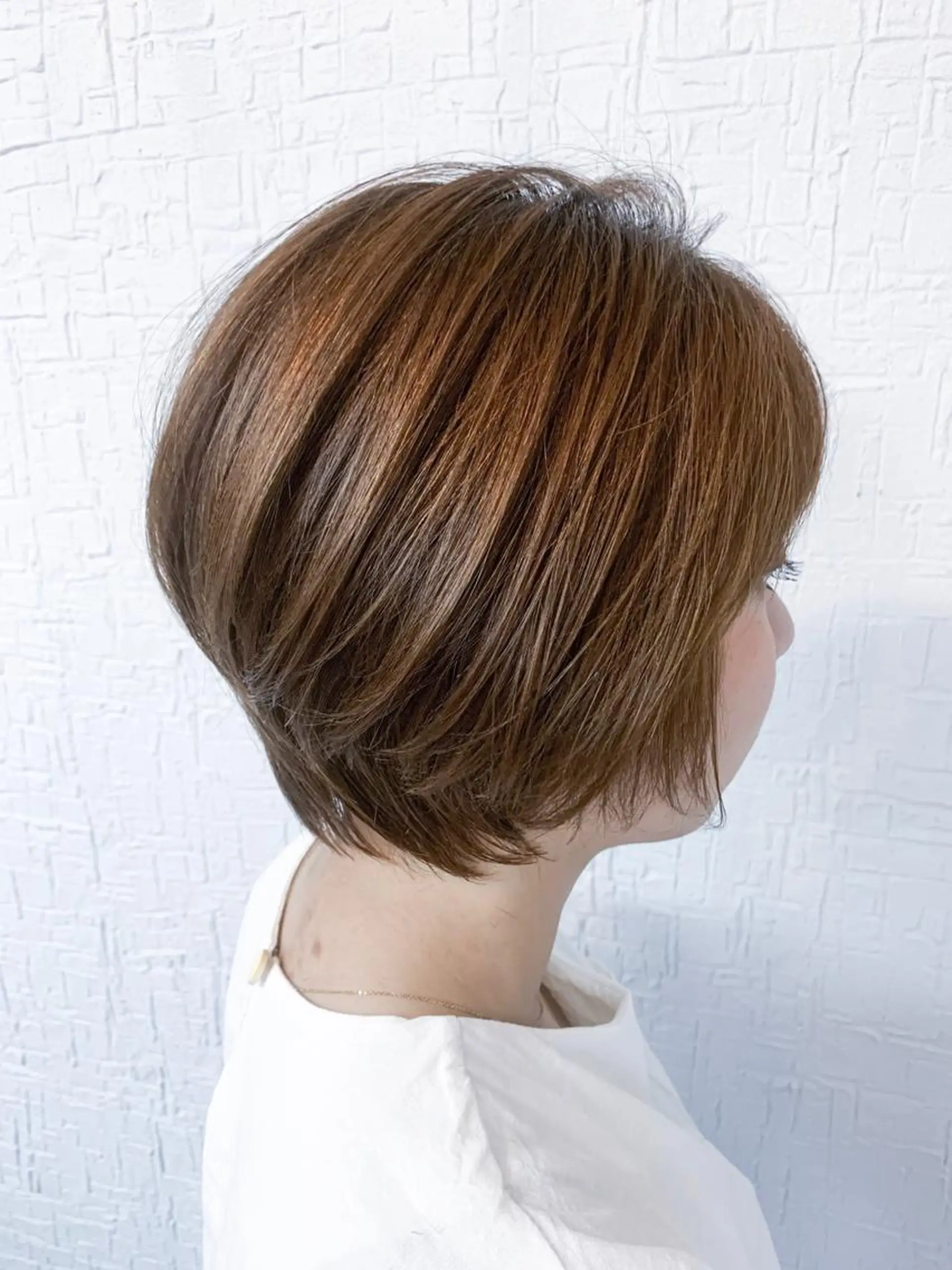 ショート ハンサムショート ショートヘア カット ヘアカラー トリートメント 須佐 勝也のヘアスタイル