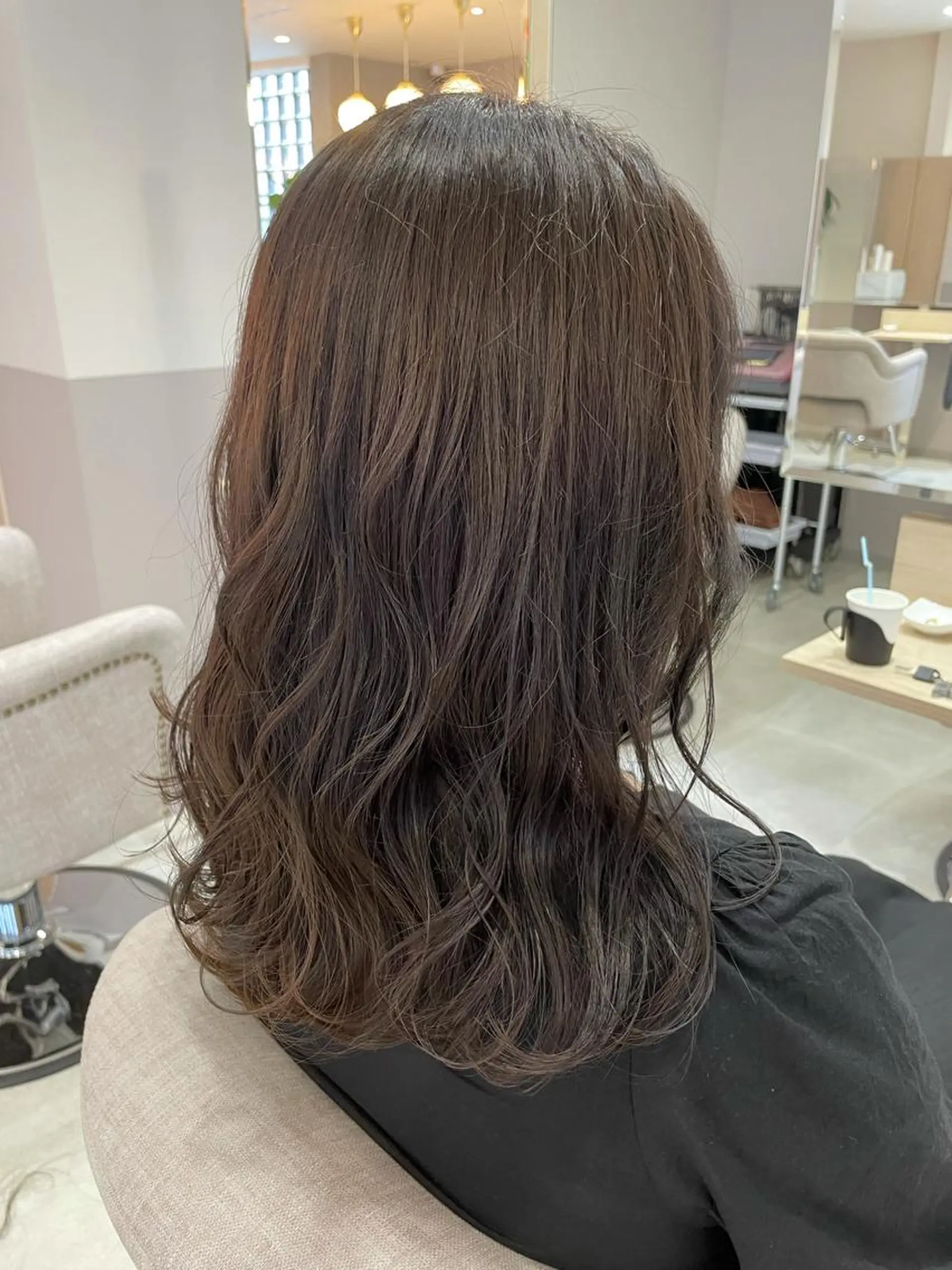 セミロング 髪質改善お任せ ください♪ひとみのヘアスタイル