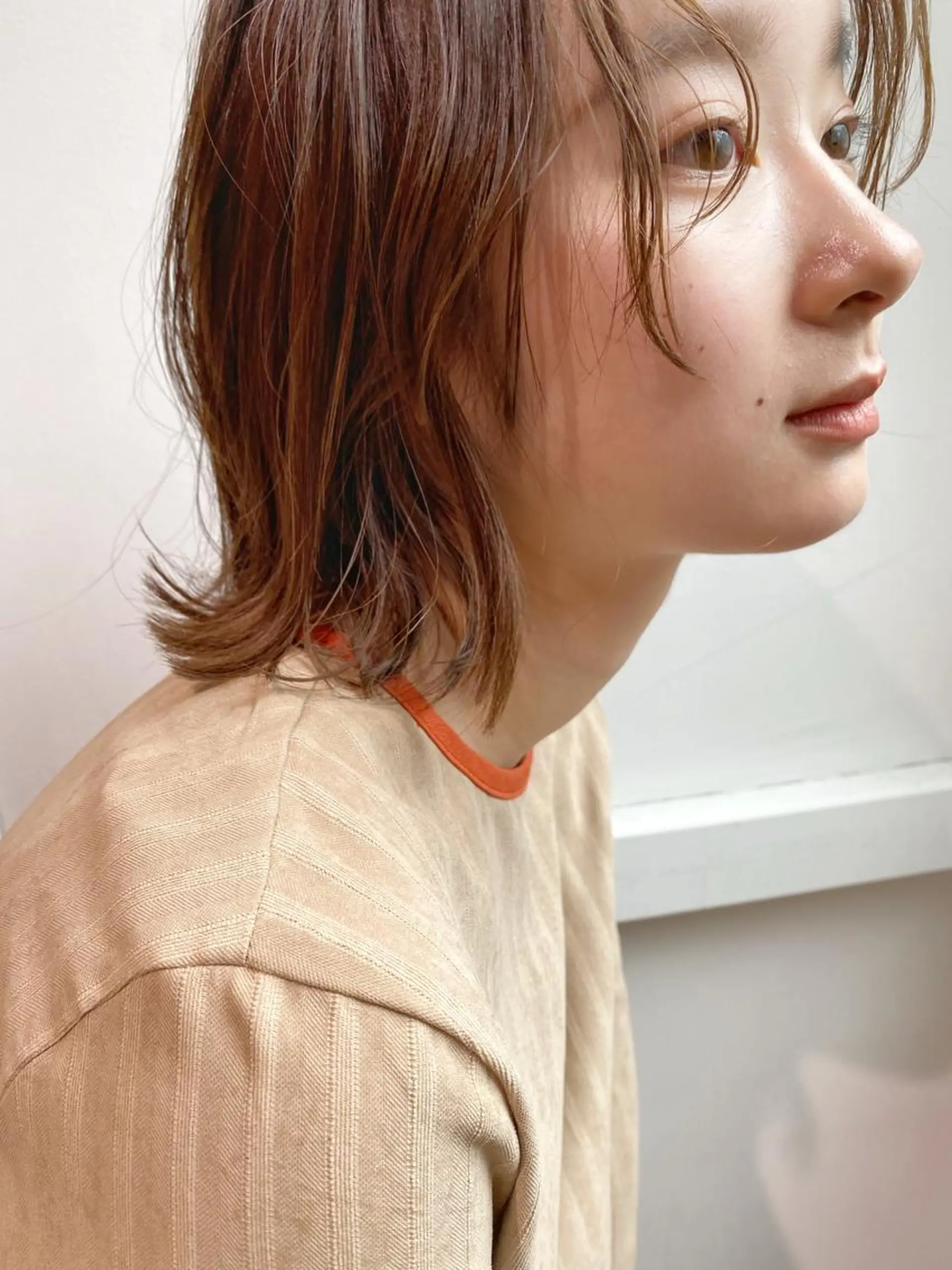 ショート カラー ベージュカラー ボブ カット ヘアカラー トリートメント 🉐メンズヘア特化 men's/ケンイチのヘアスタイル