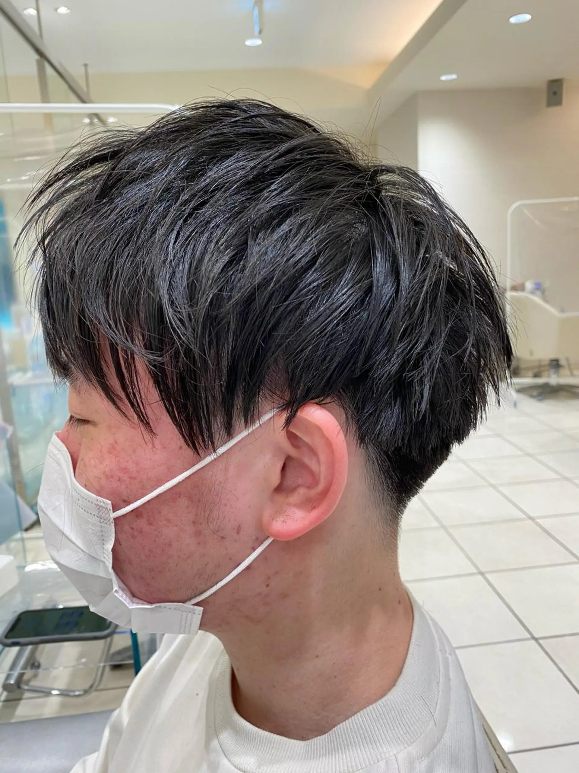 メンズ メンズパーマ 副店長ユウタのヘアスタイル
