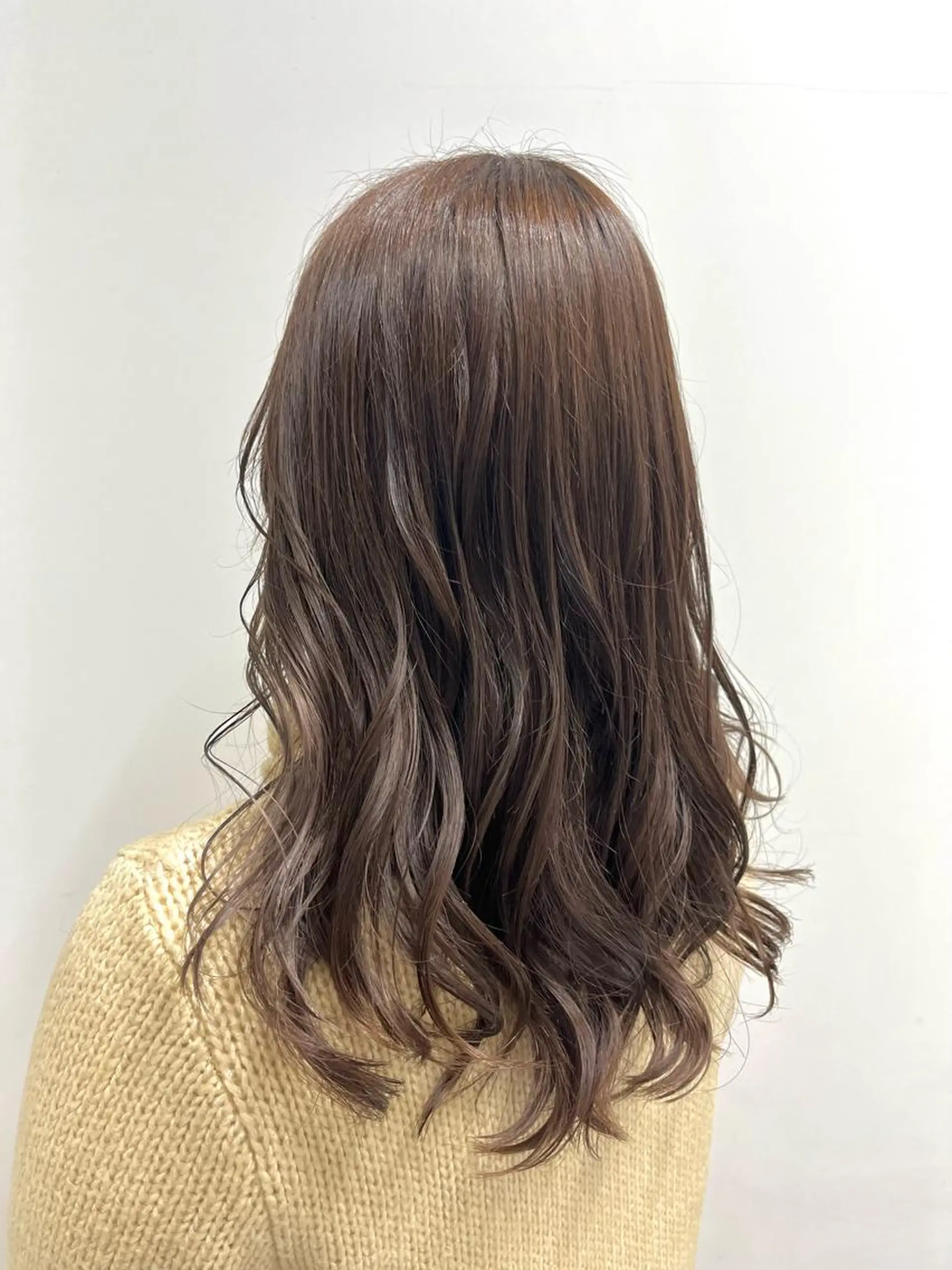 ロング カット ヘアカラー トリートメント 山本 佳奈のヘアスタイル